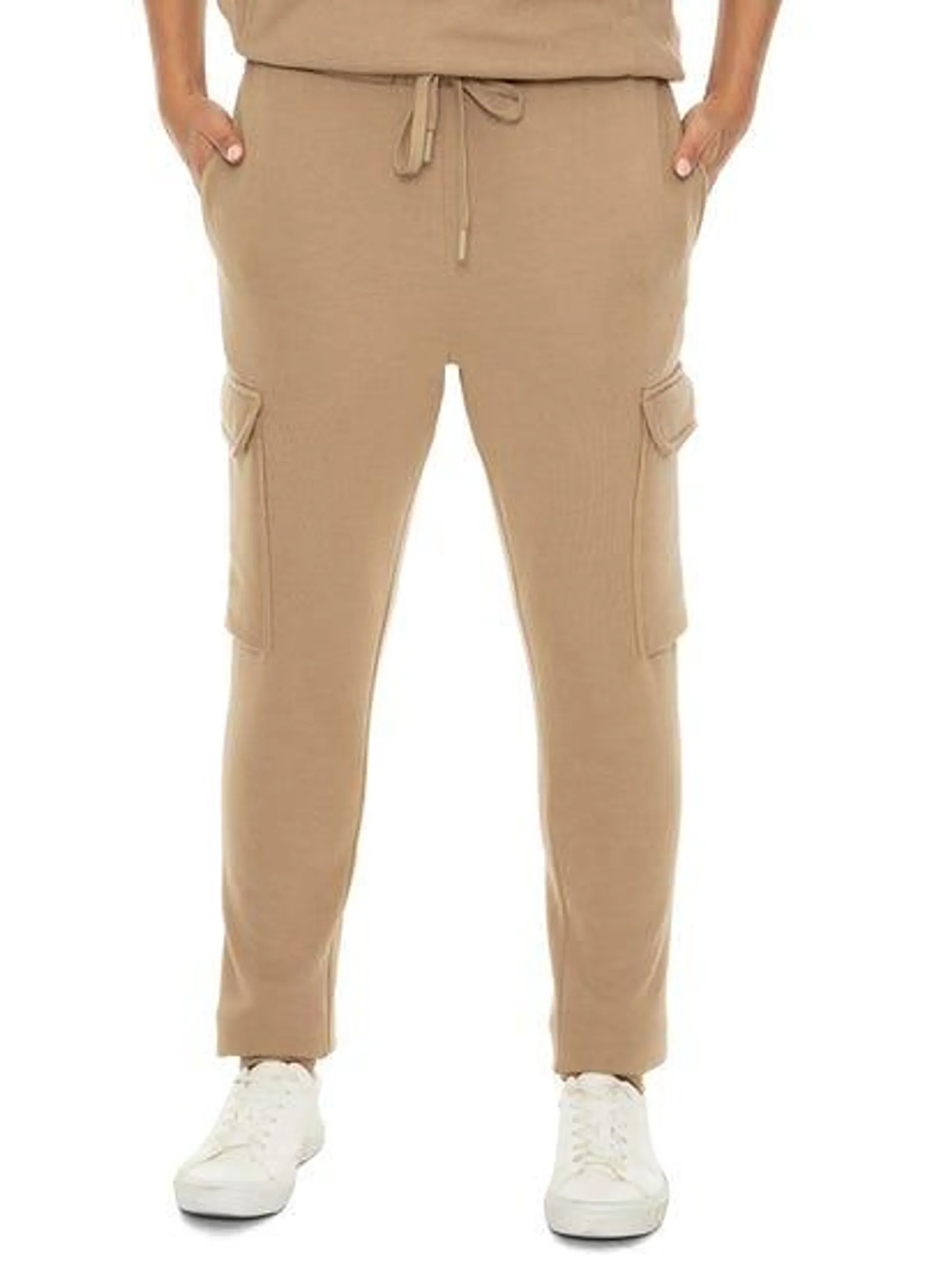 Lowes Brown Cargo Fleece Skinny Trackpant