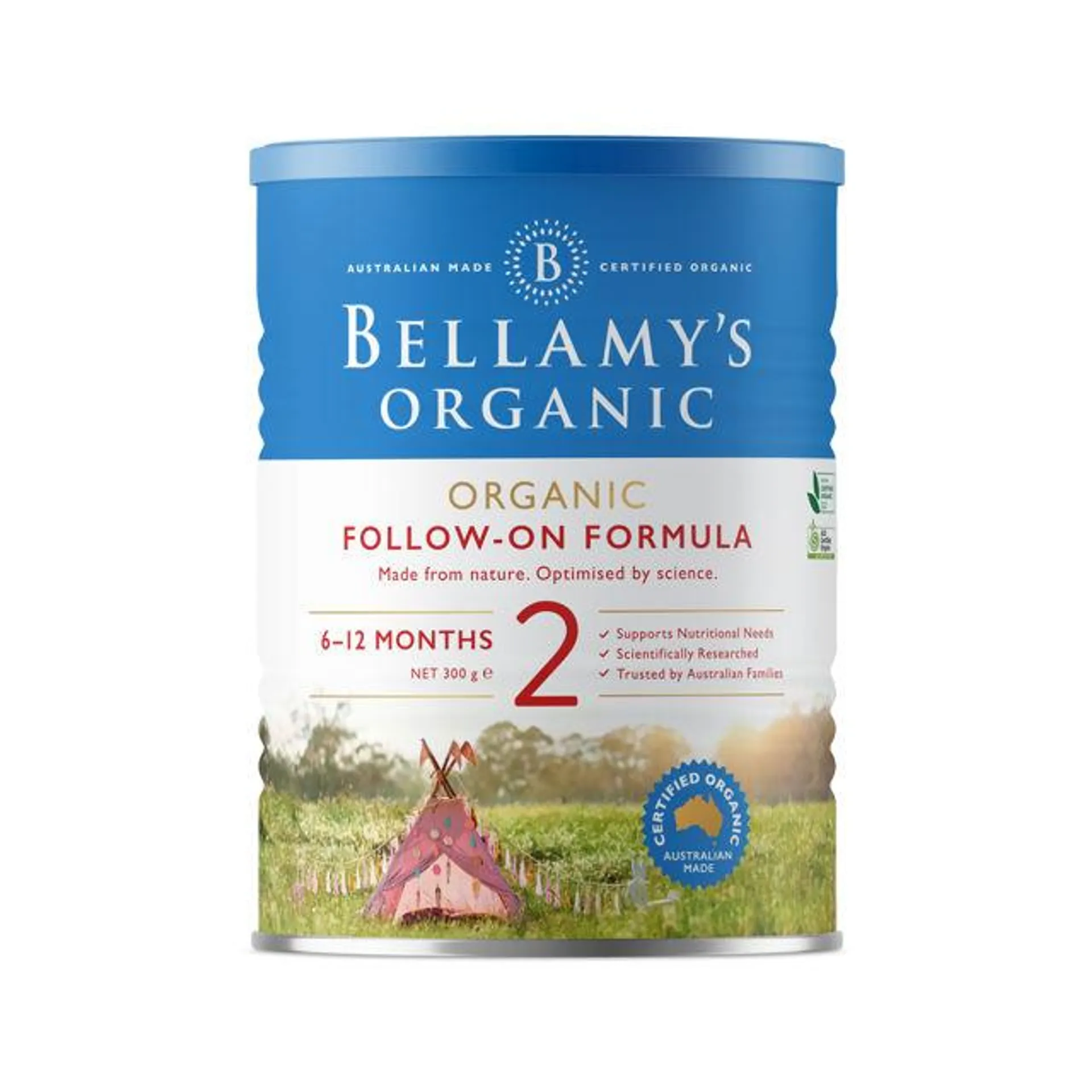 Bellamy's Organic Step 2 Follow On Formula 900g