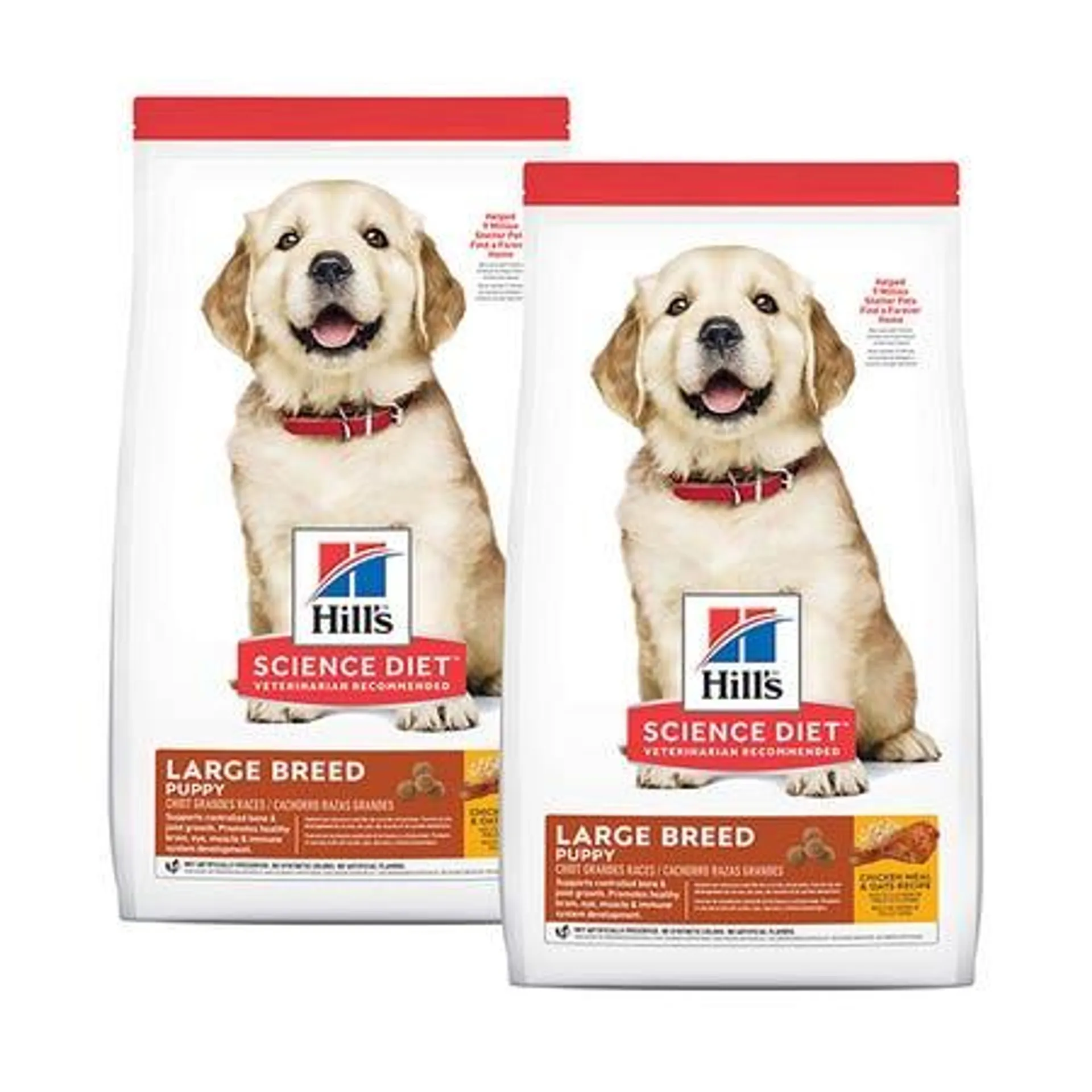 Science Diet Large Breed Puppy Food 12kgx2