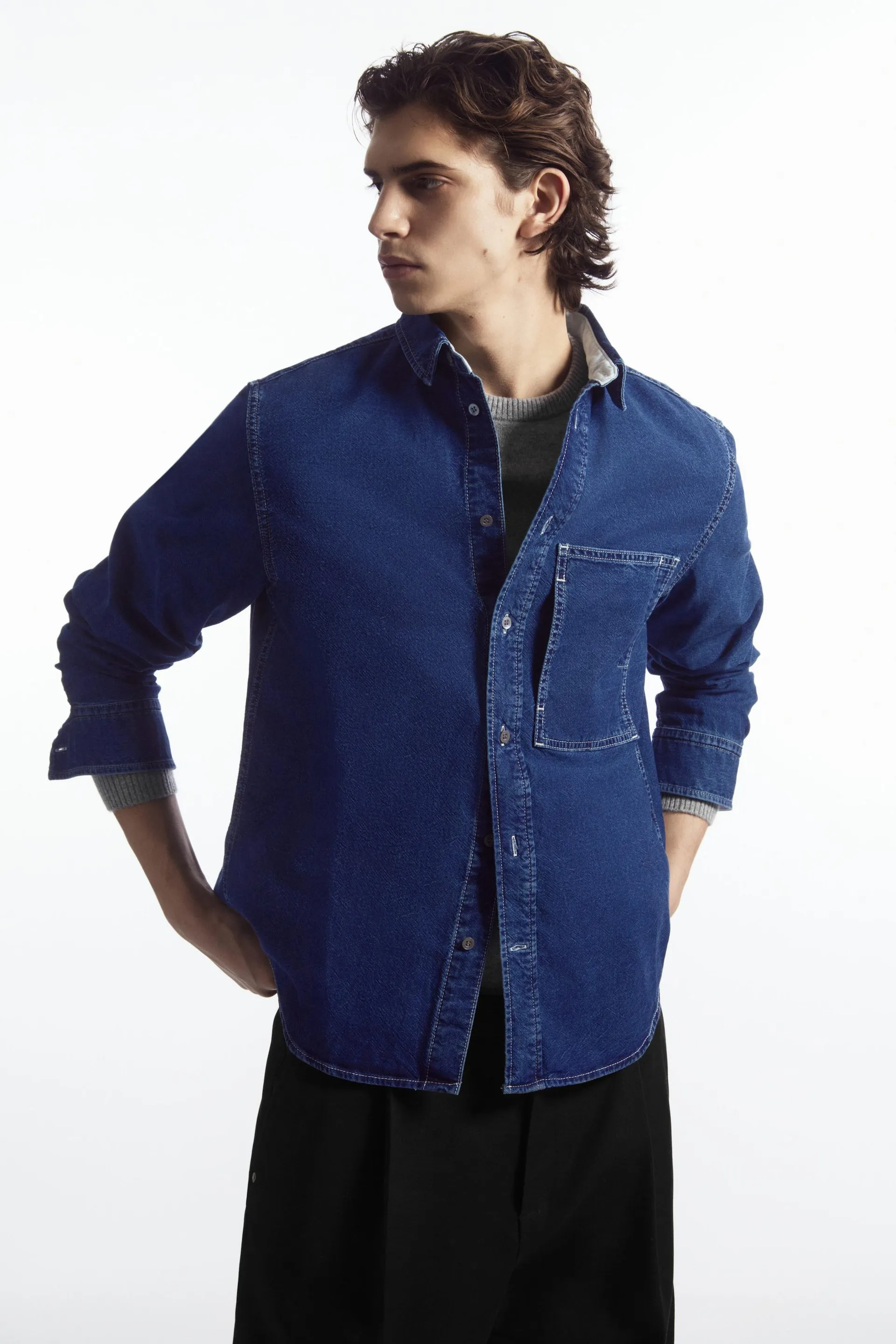 UTILITY COTTON OVERSHIRT