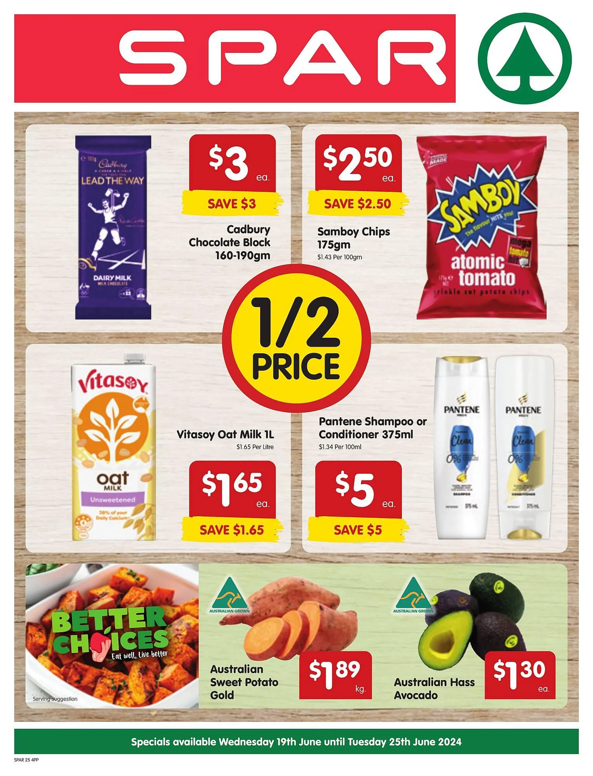 Spar catalogue - Catalogue valid from 19 June to 25 June 2024 - page 1