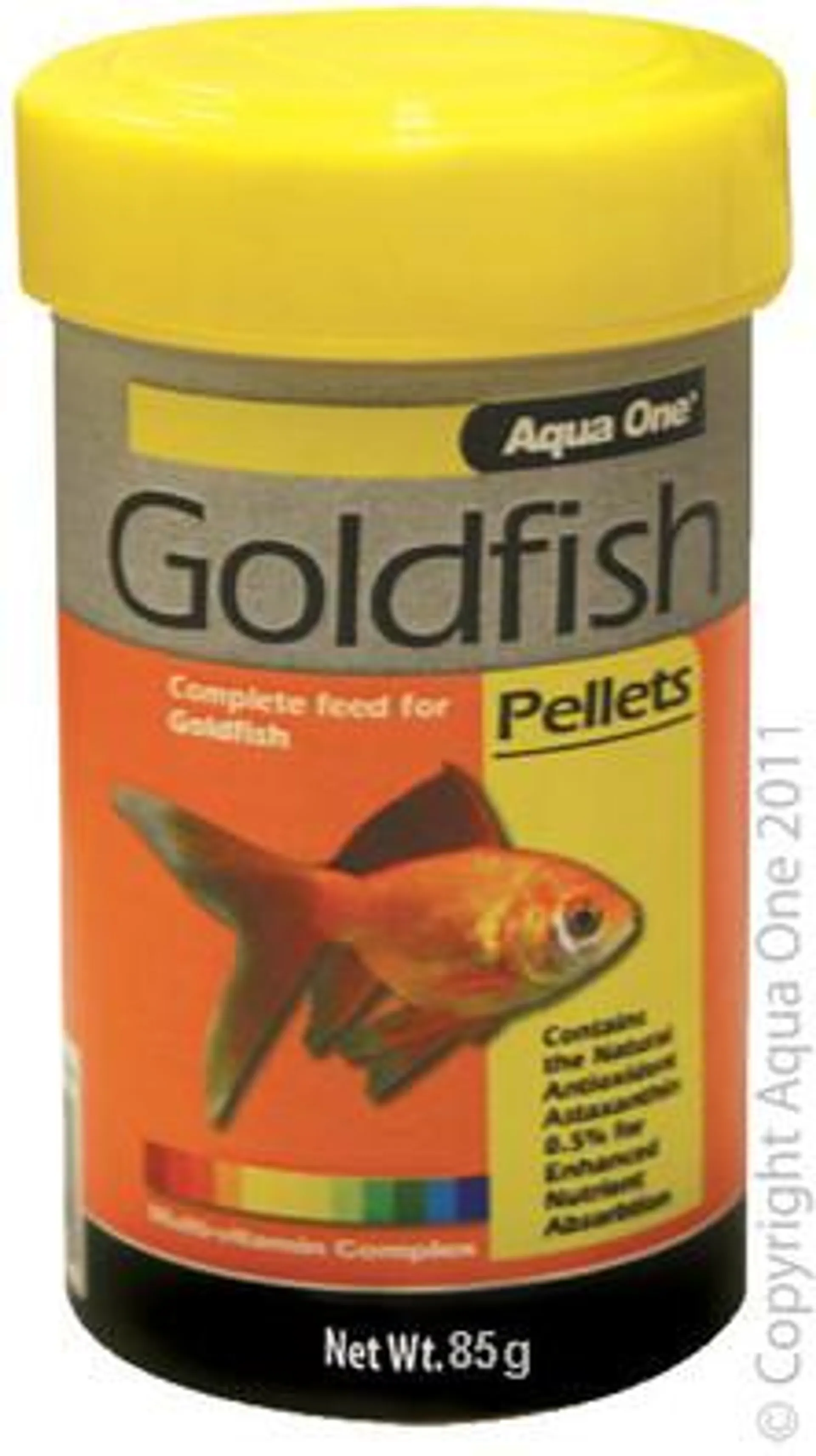 Aqua One Goldfish Pellet Food 2mm