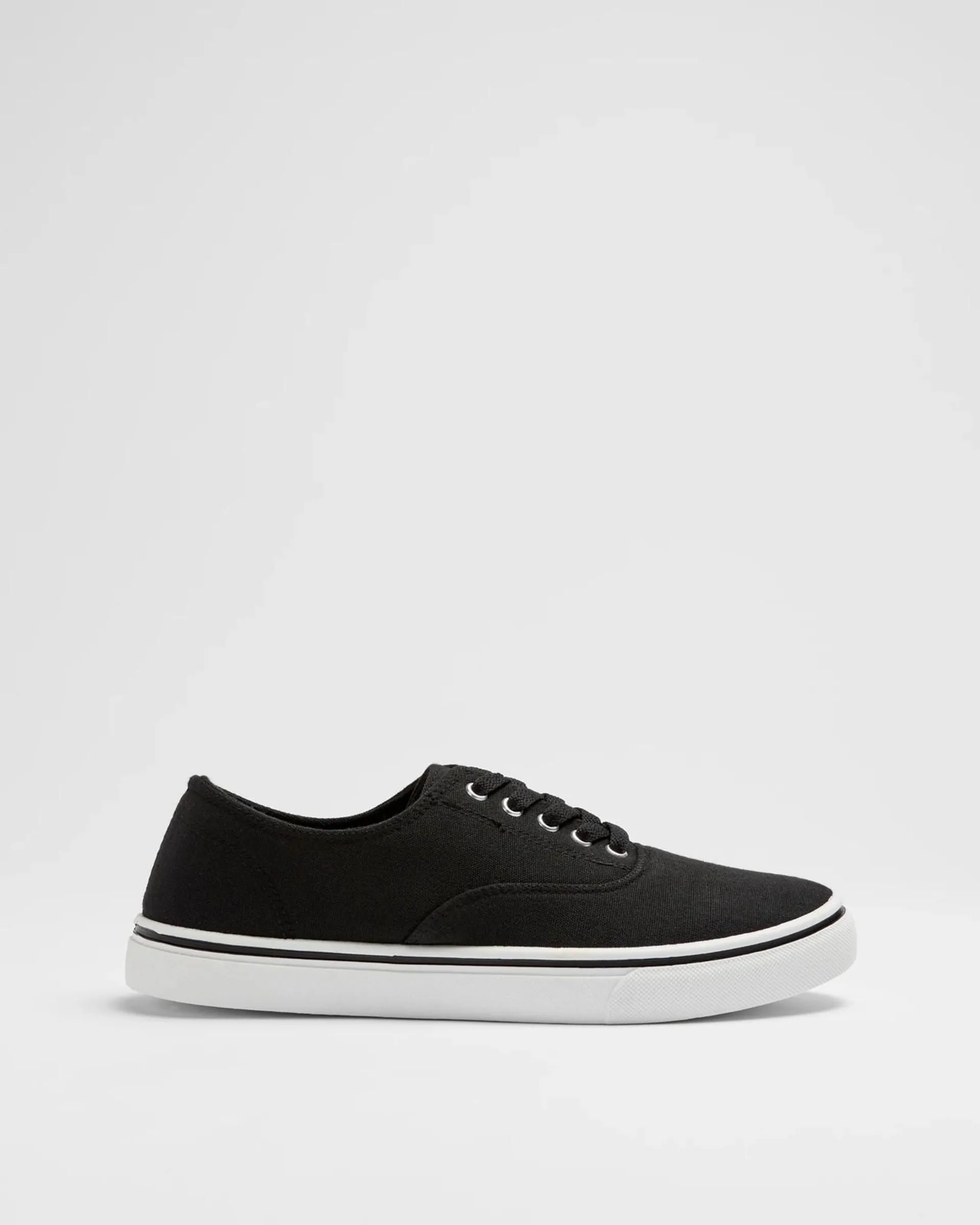 Mens Laceup Canvas Sneaker - Jared