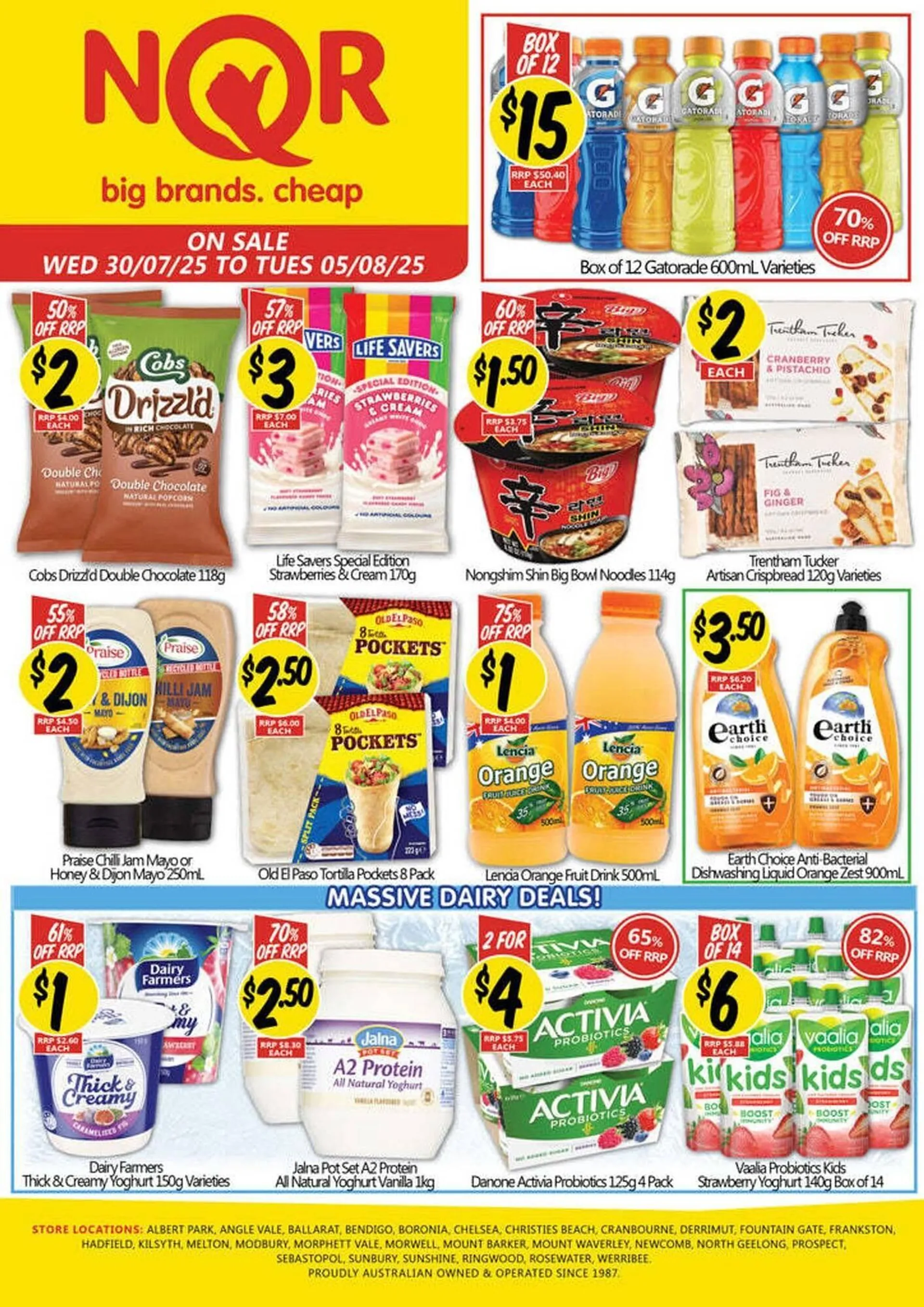 NQR catalogue - Catalogue valid from 30 July to 5 August 2025 - page 1