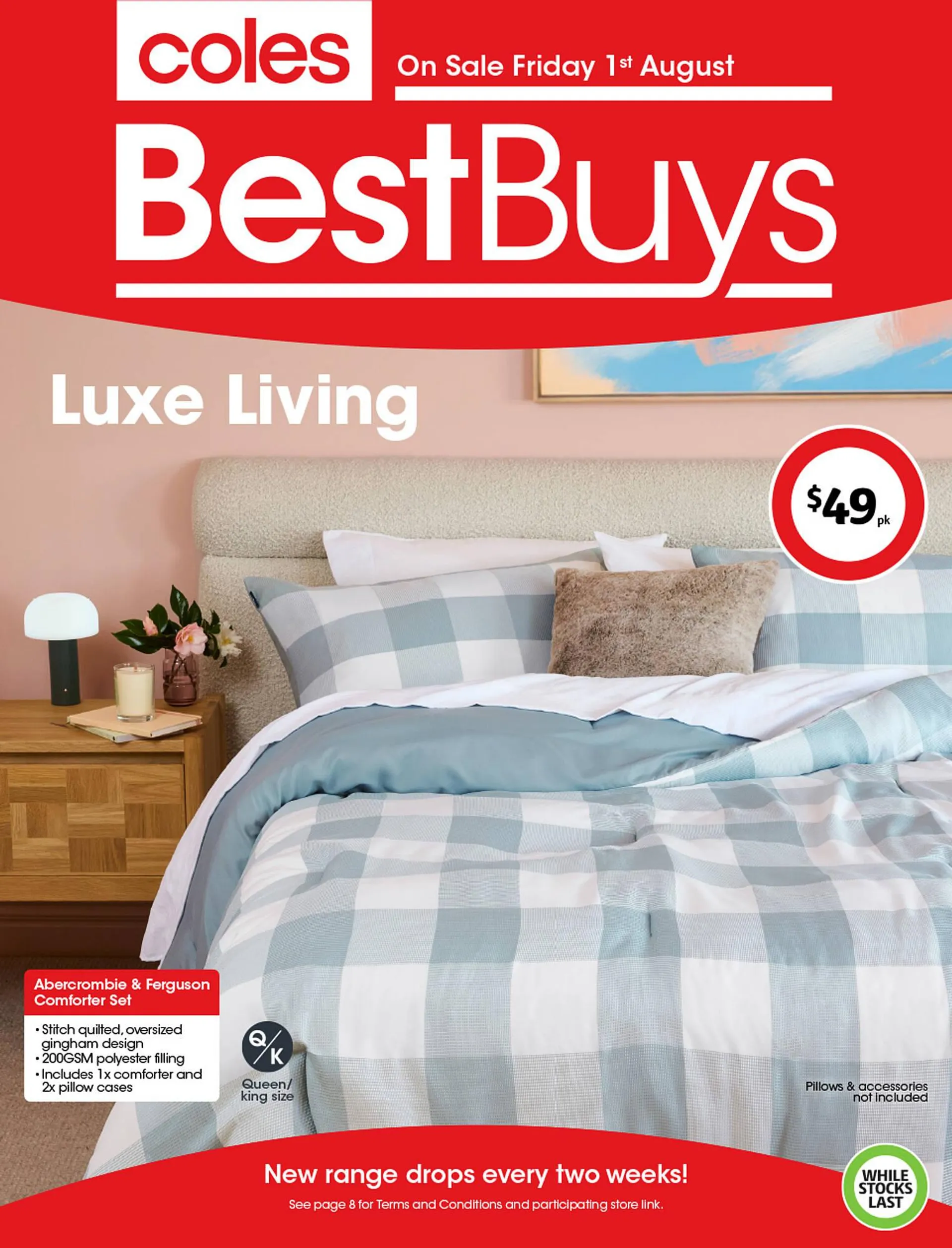 Coles catalogue - Catalogue valid from 1 August to 14 August 2025 - page 1
