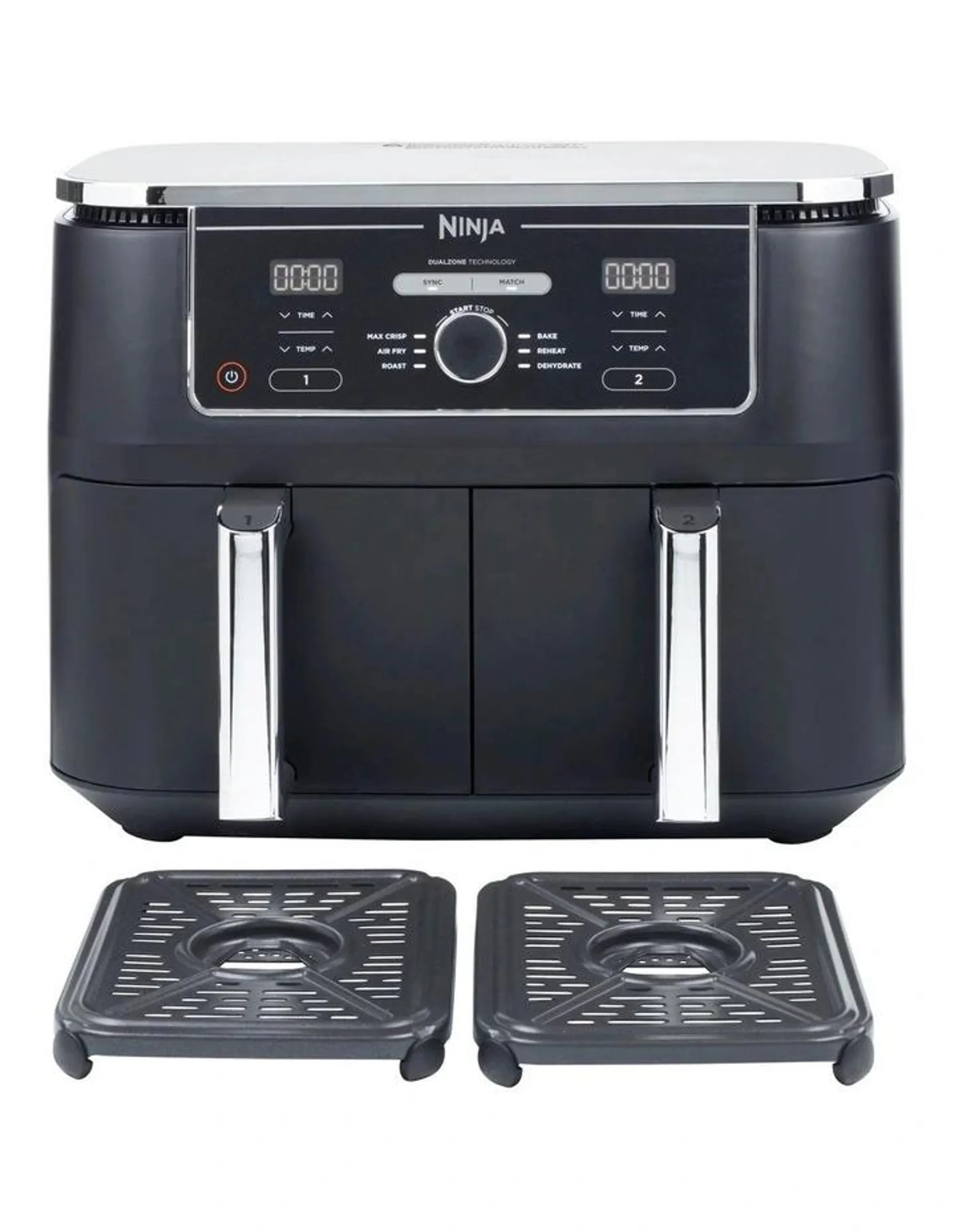 Max XXXL Dual Zone 9.5L Air Fryer in Black AF400ANZ