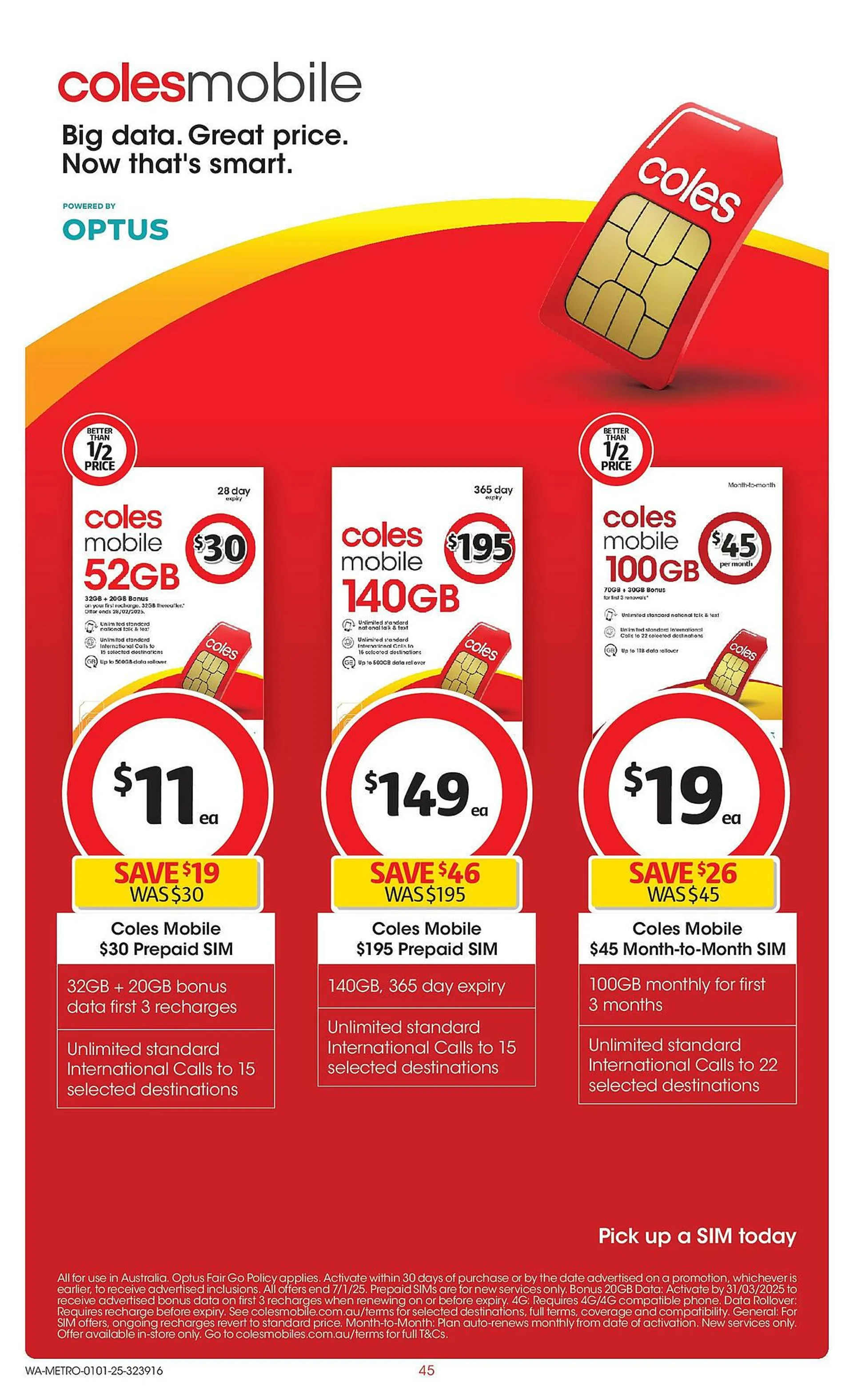 Coles catalogue - Catalogue valid from 31 December to 7 January 2025 - page 45