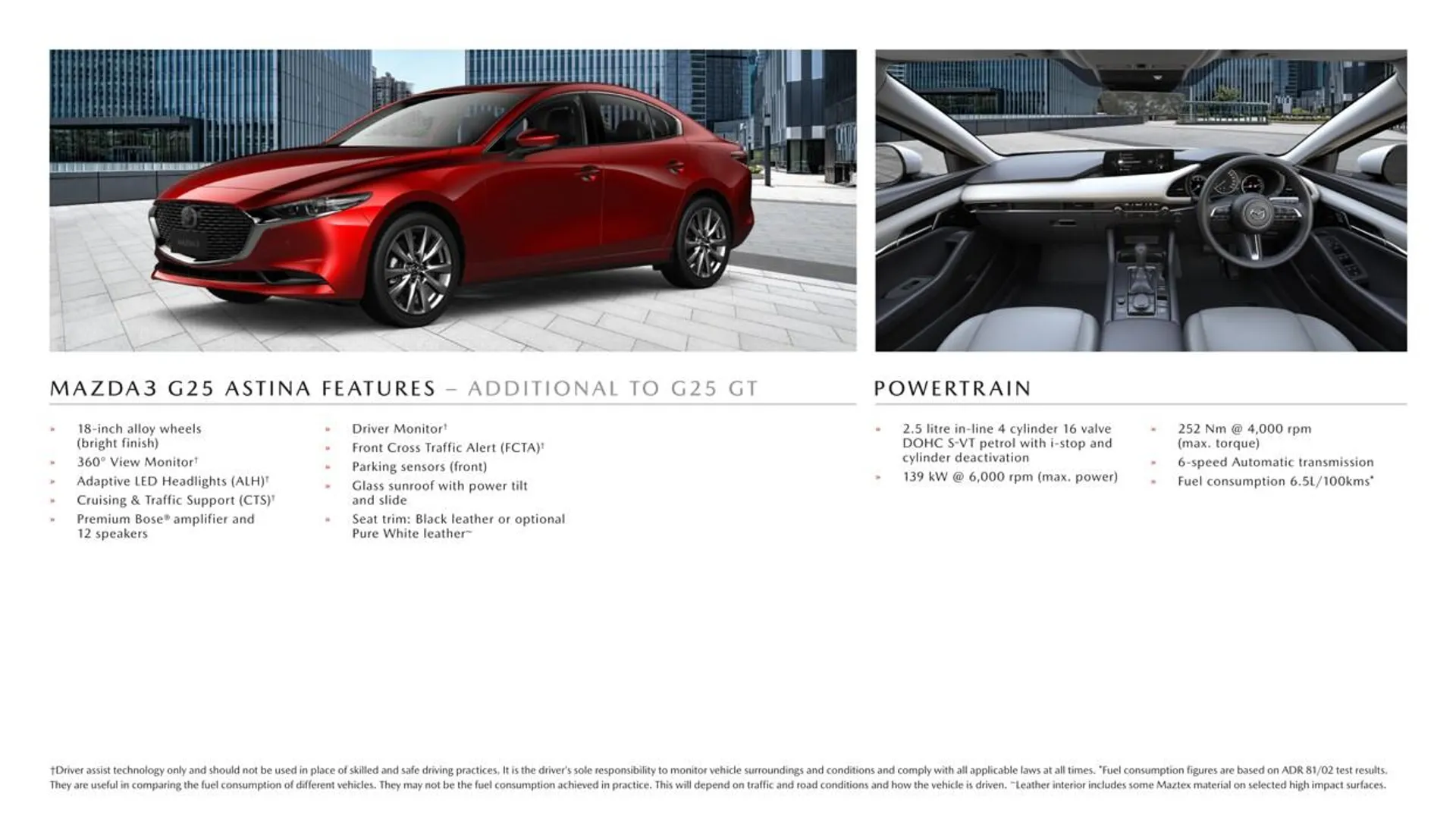 Mazda 3 Sedan - Catalogue valid from 2 October to 30 June 2024 - page 7