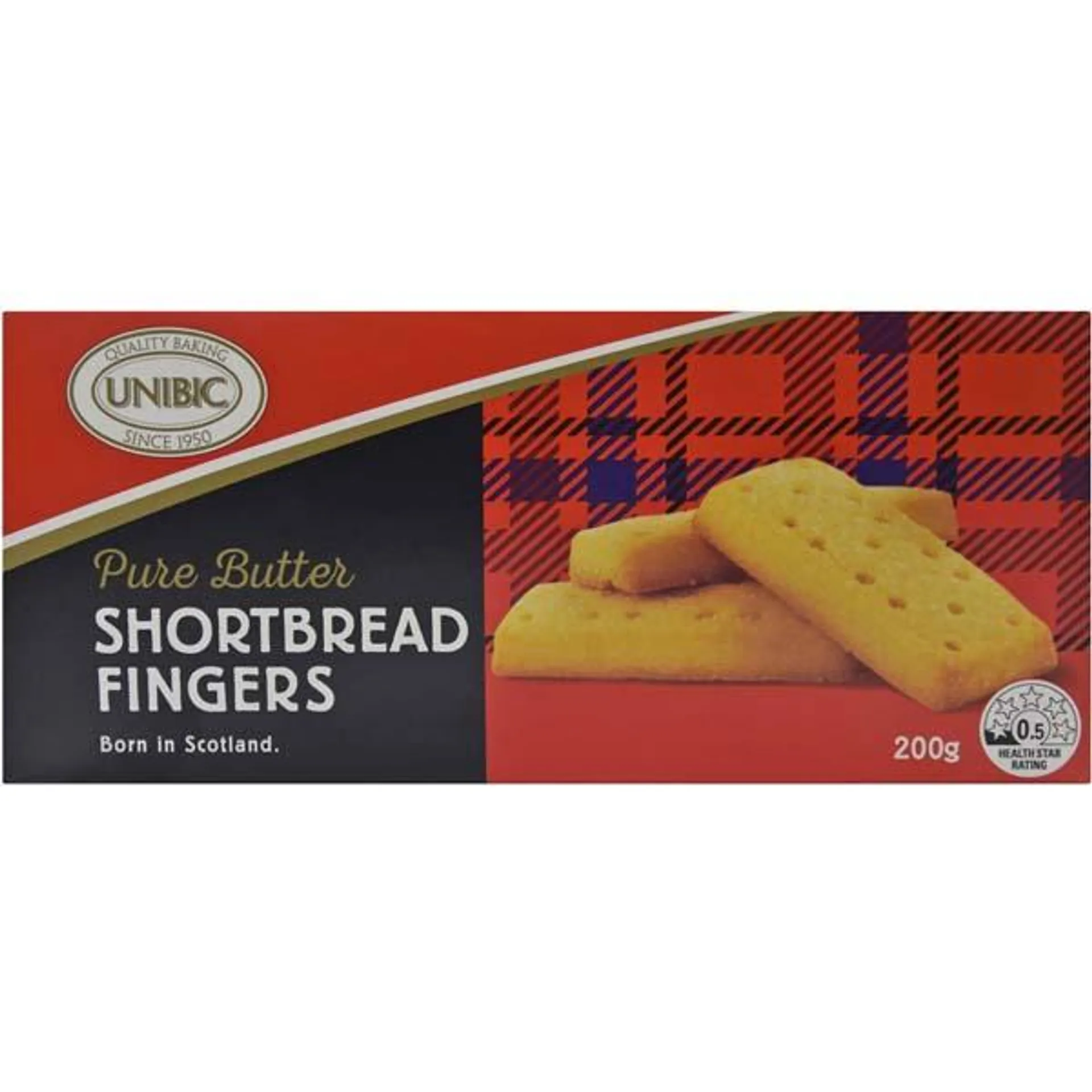 Unibic Shortbread Fingers 200g