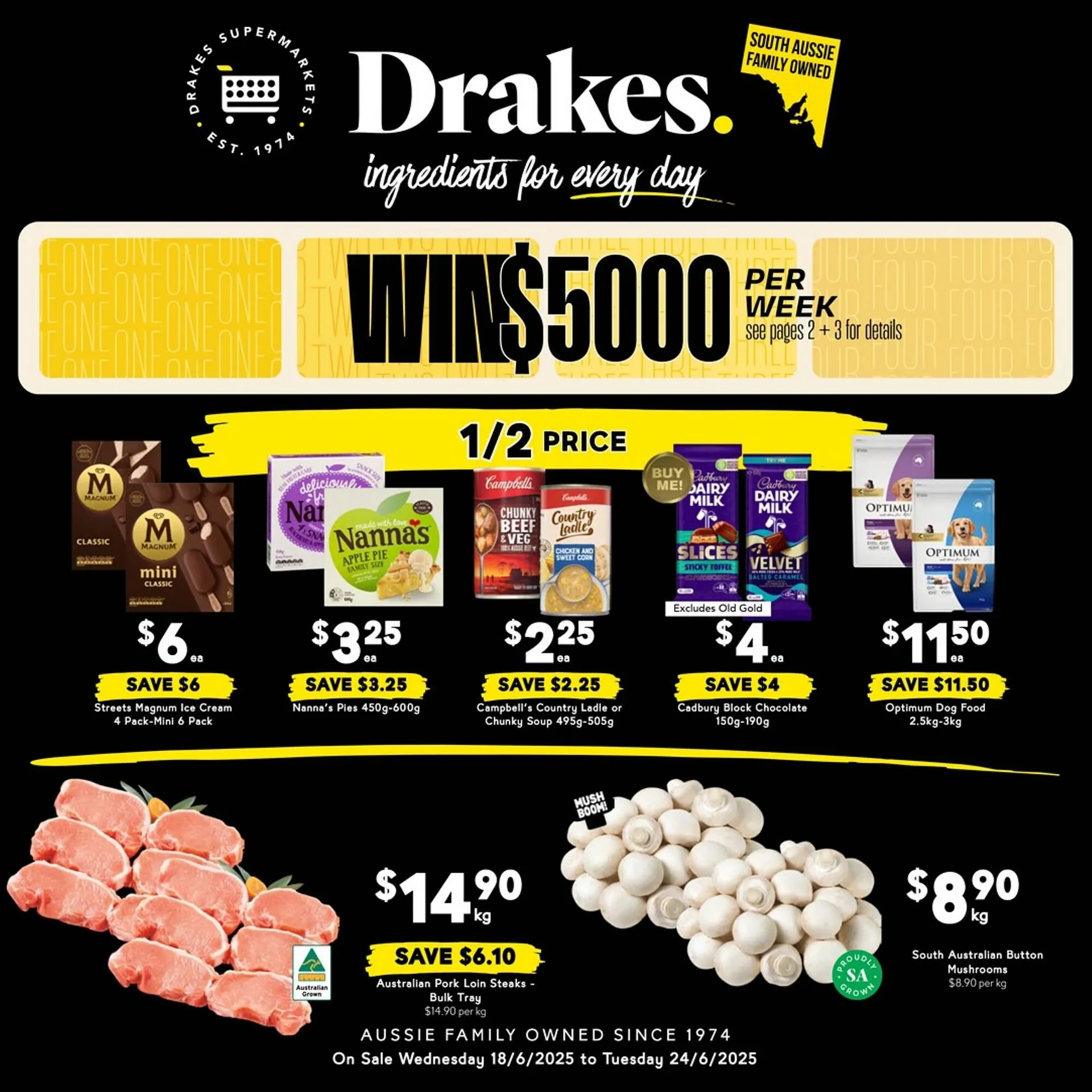 Drakes catalogue - Catalogue valid from 18 June to 24 June 2025 - page 1