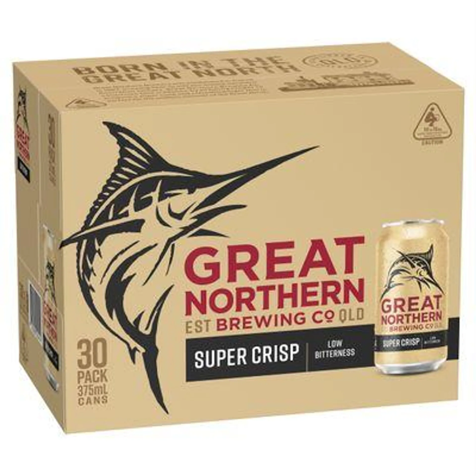 Super Crisp Lager Can 375mL