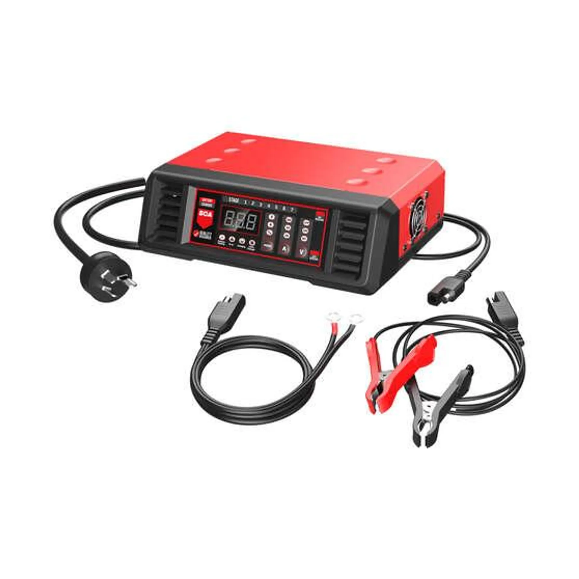 SCA 6/12V 2/5/10 Amp Battery Charger