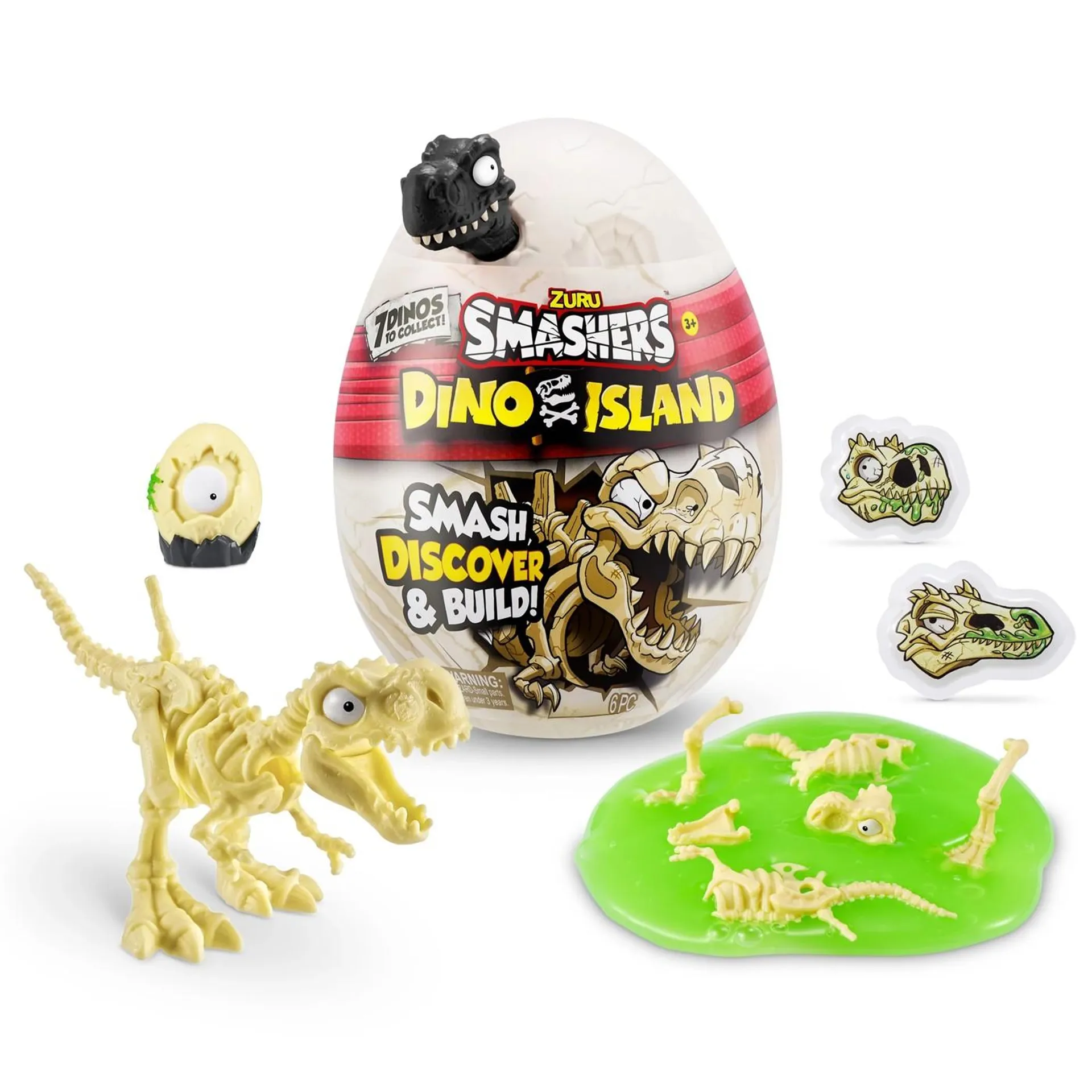 Smashers Dino Island Nano Egg by ZURU - Assorted*