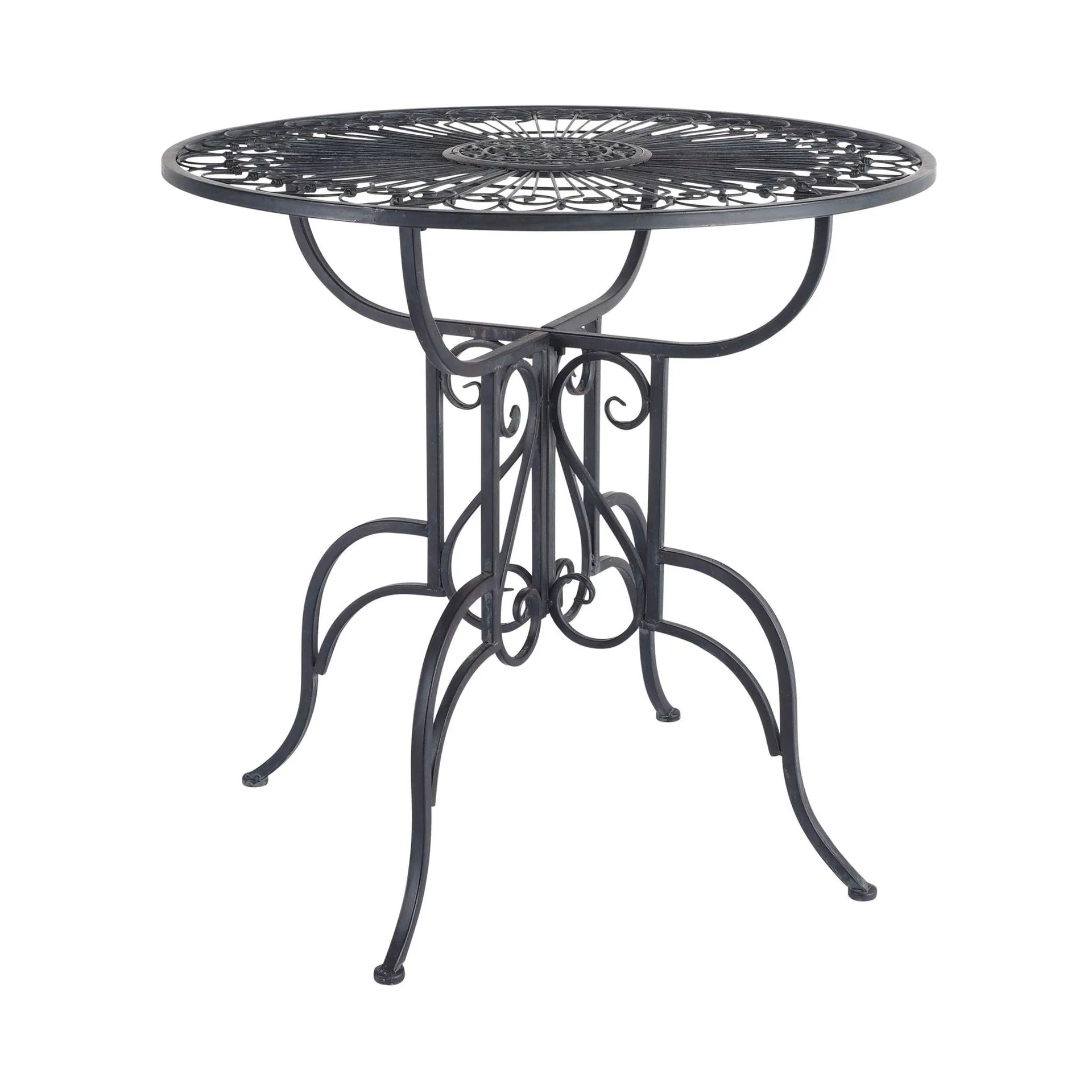 Arles Garden Table Black