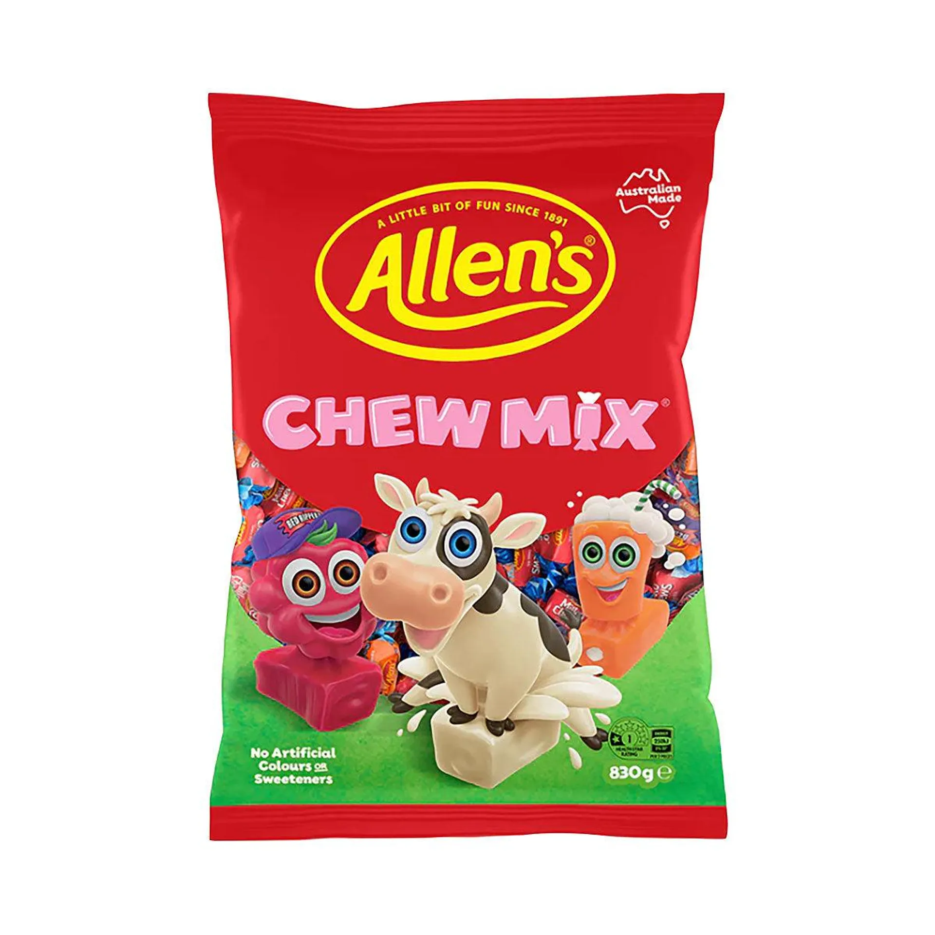 Allens Chew Mix 830g