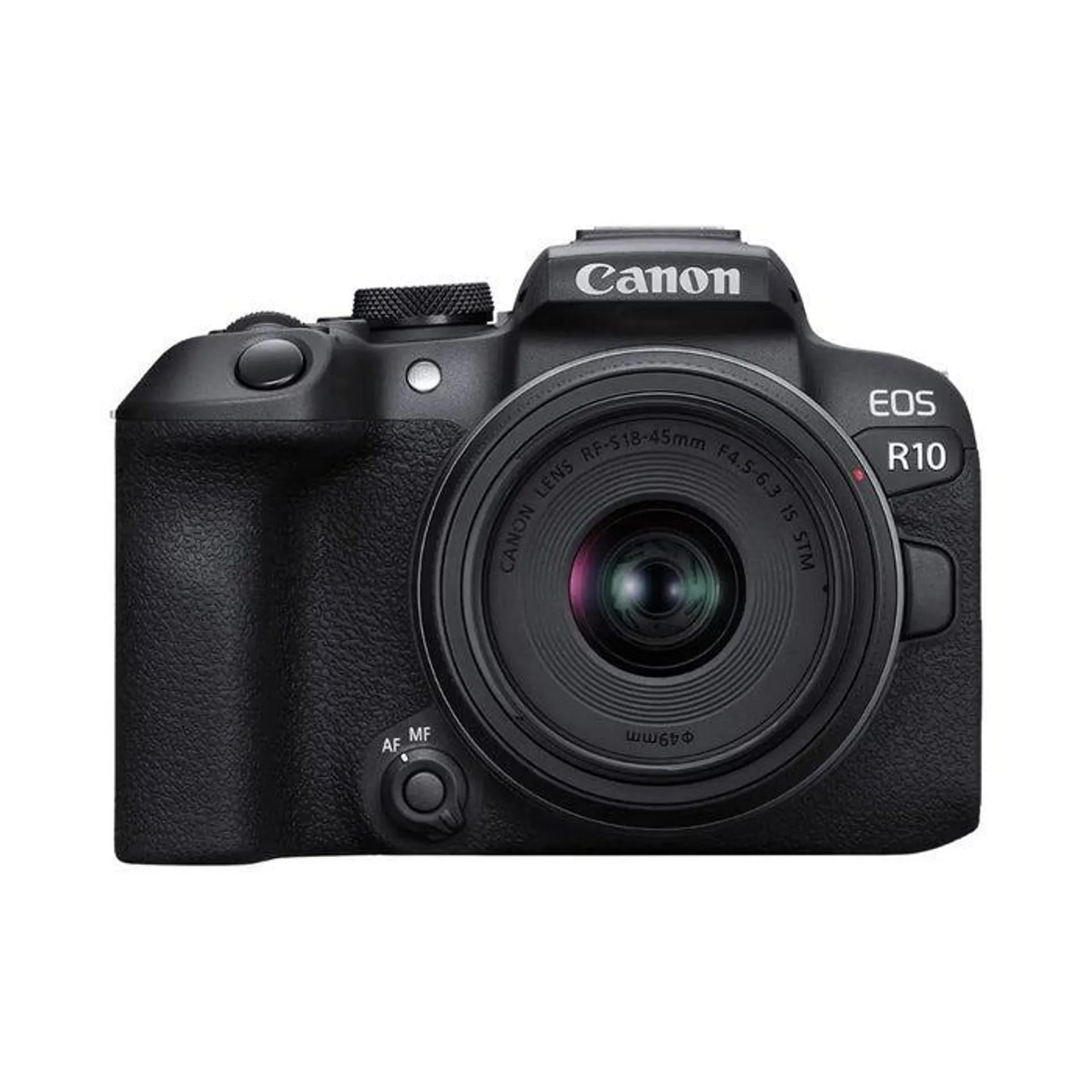 Canon EOS R10 with RF-S 18-45mm IS STM lens