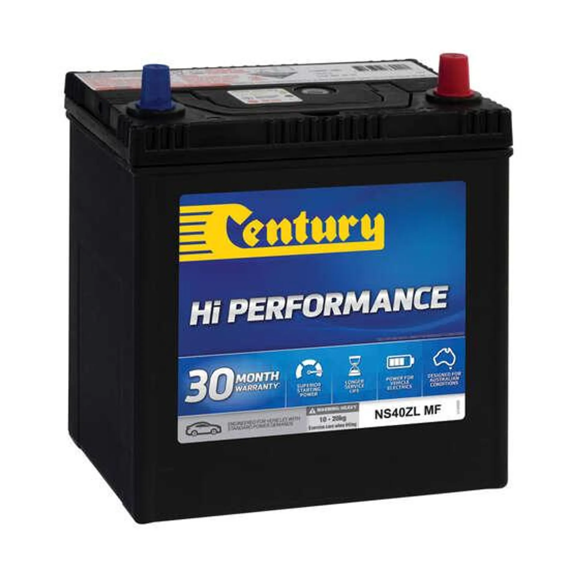 Century Hi Performance Car Battery NS40ZL MF