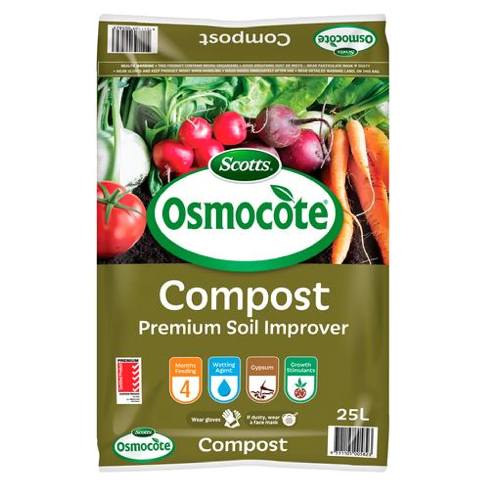 Osmocote 25L Scotts Compost Premium Soil Improver