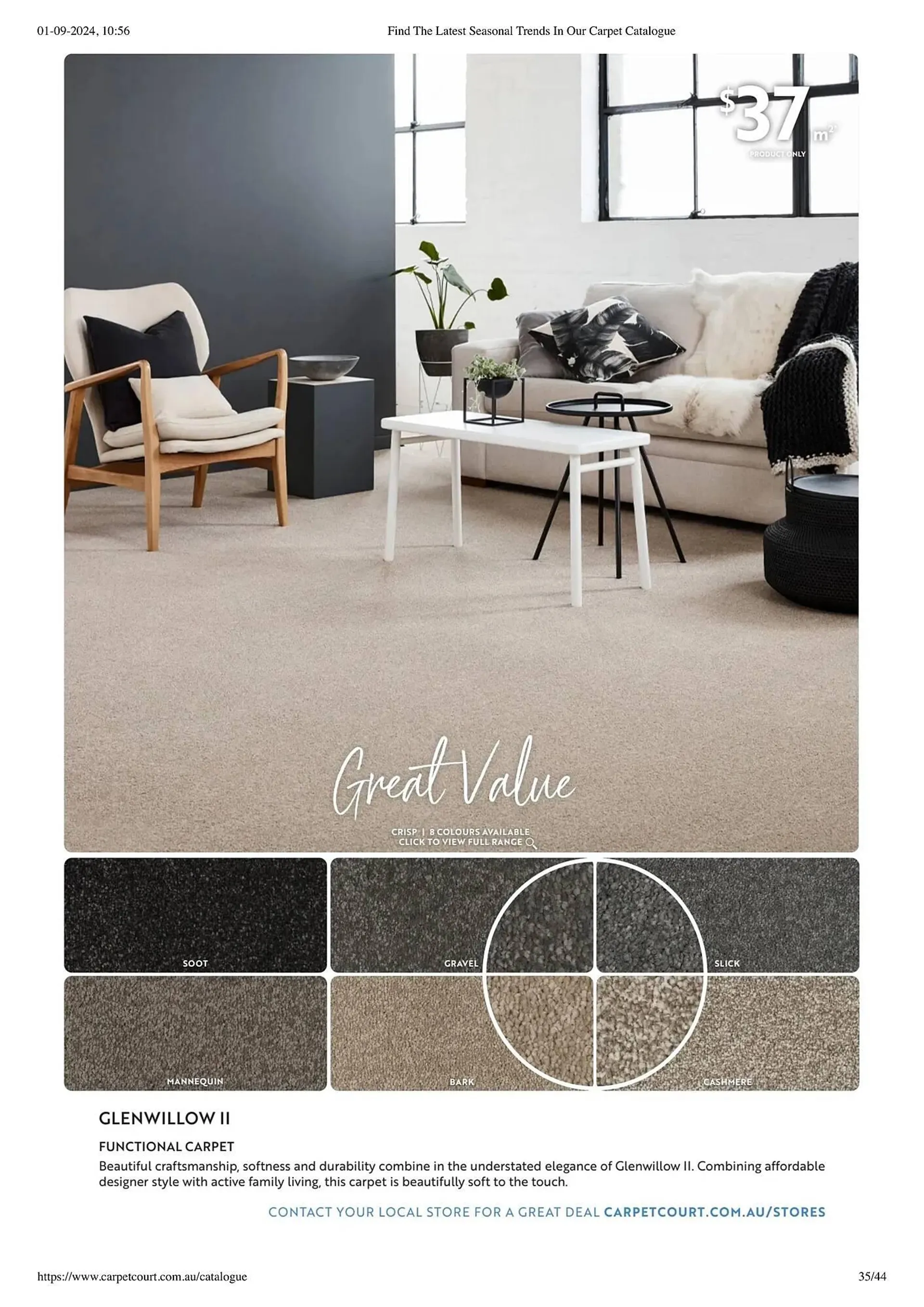 Carpet Court catalogue - Catalogue valid from 1 September to 31 October 2024 - page 35