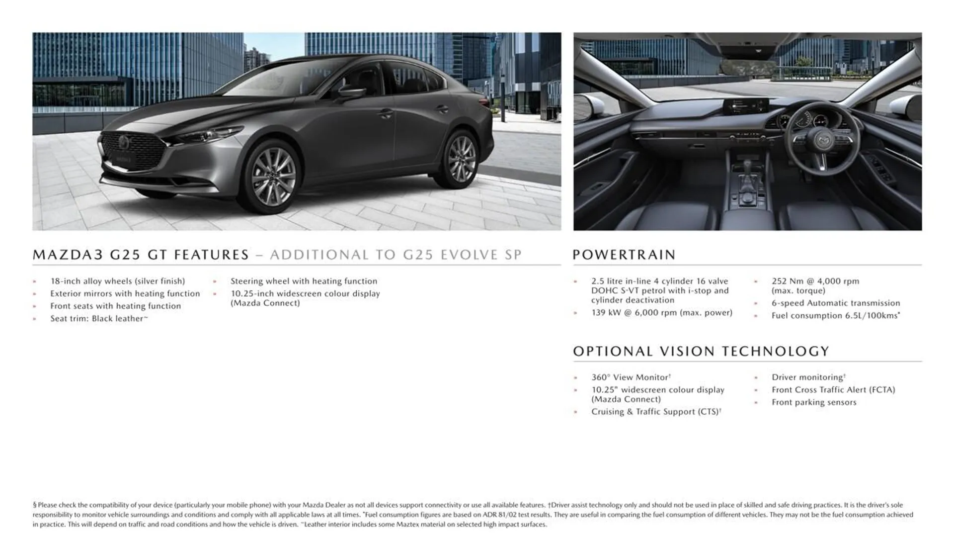 Mazda 3 Sedan - Catalogue valid from 2 October to 30 June 2024 - page 6