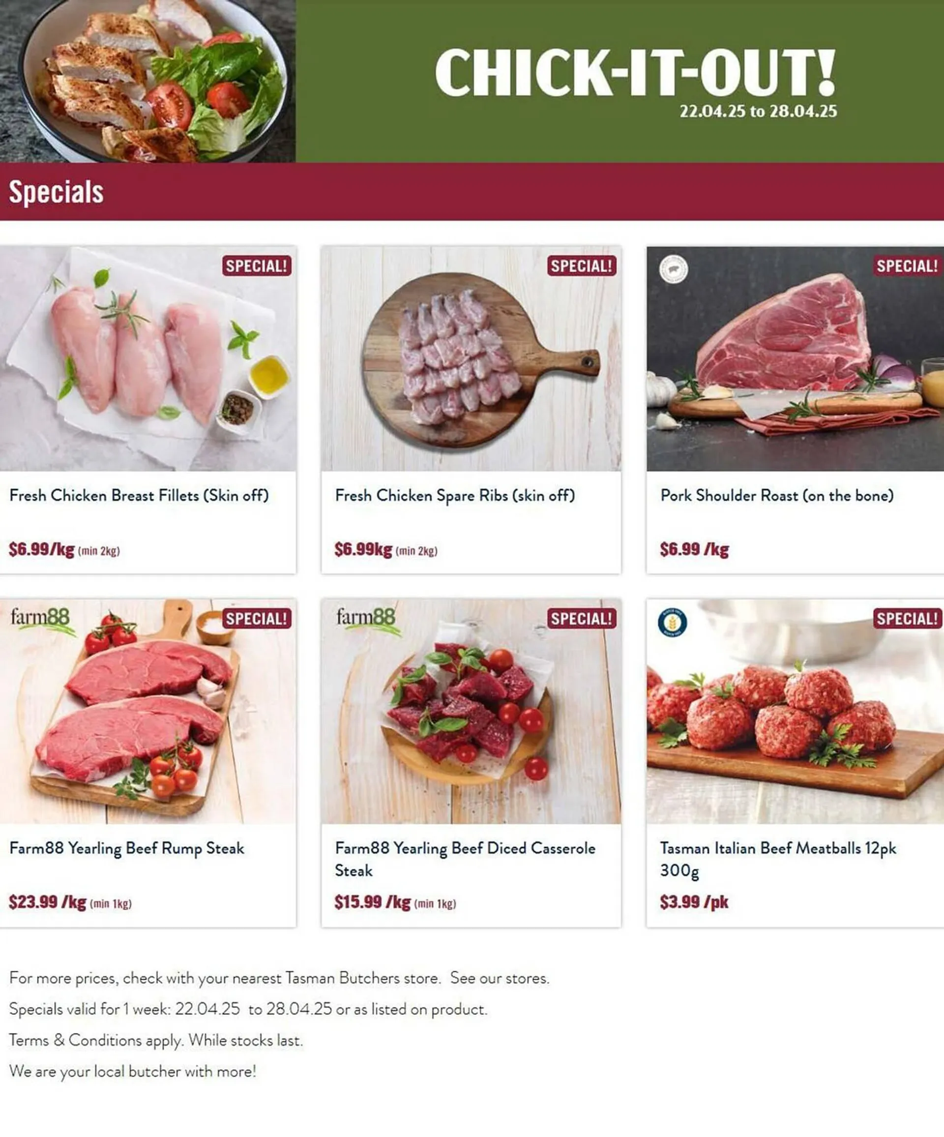 Tasman Butchers catalogue - 1