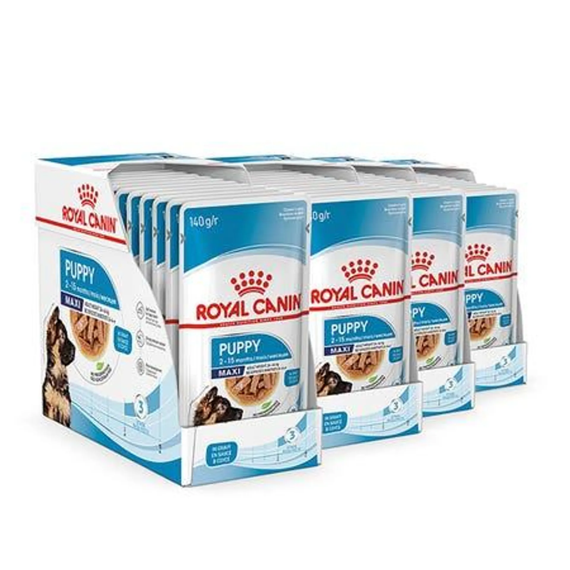 Royal Canin Maxi Breed Puppy Pouch 140gx40