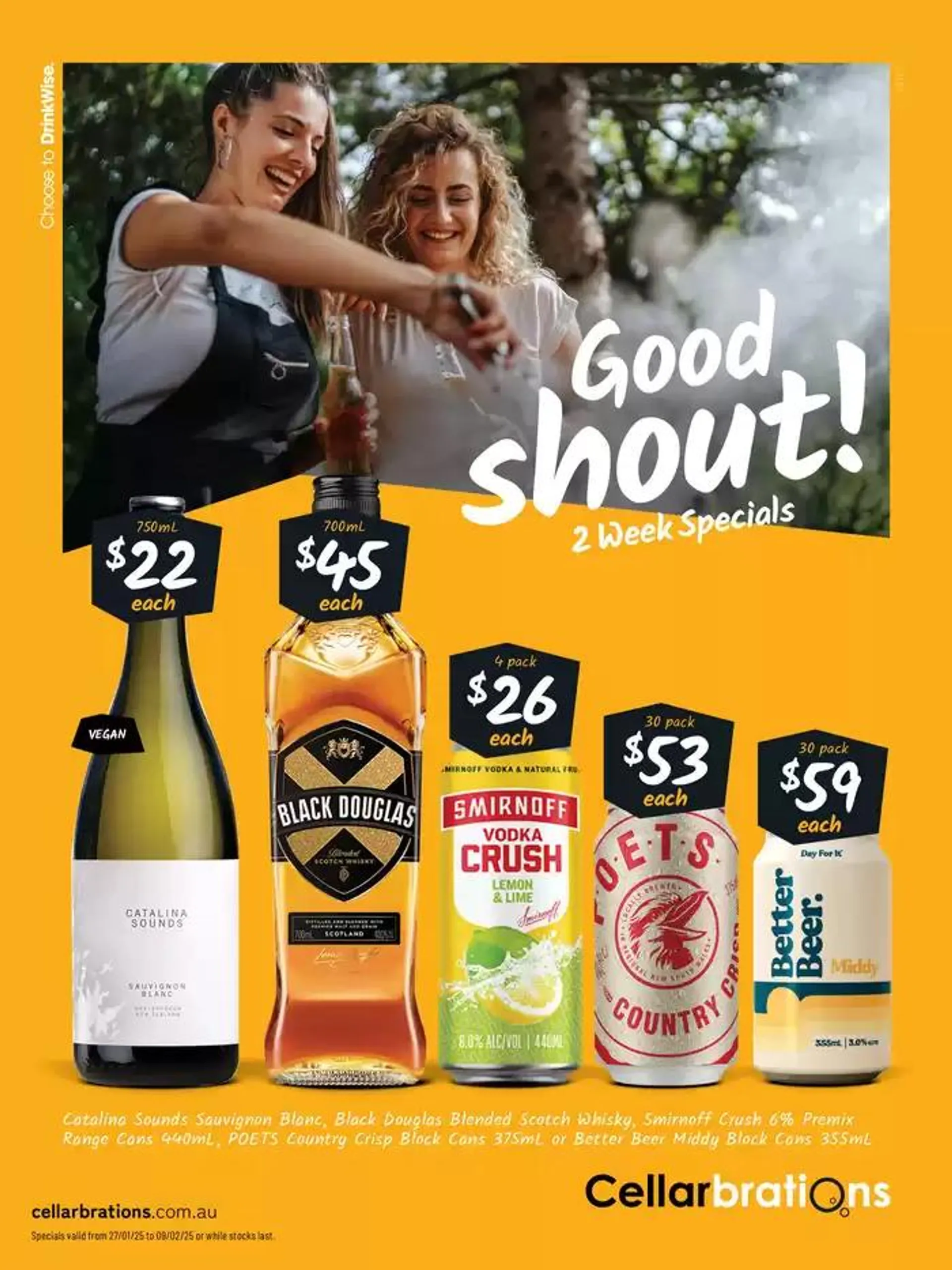 Good Shout! 2 Week Specials - QLD Z1 - 1