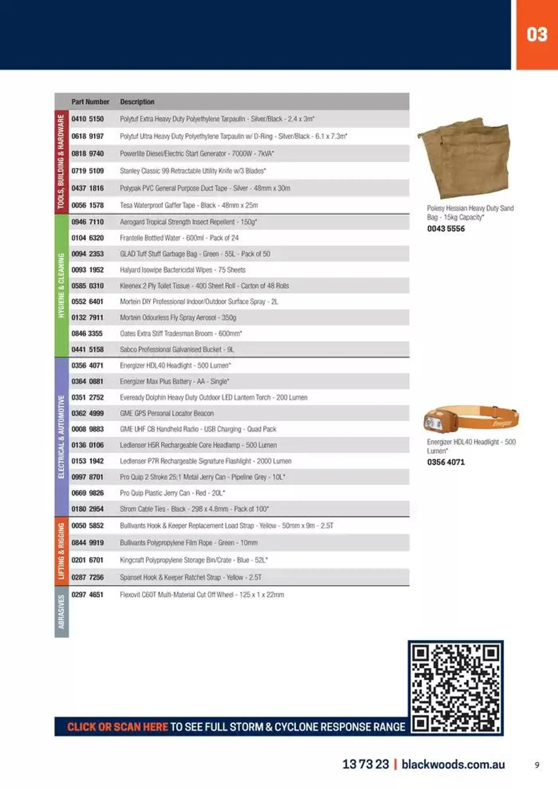 Natural Disaster Solutions - Catalogue valid from 2 December to 31 December 2025 - page 9