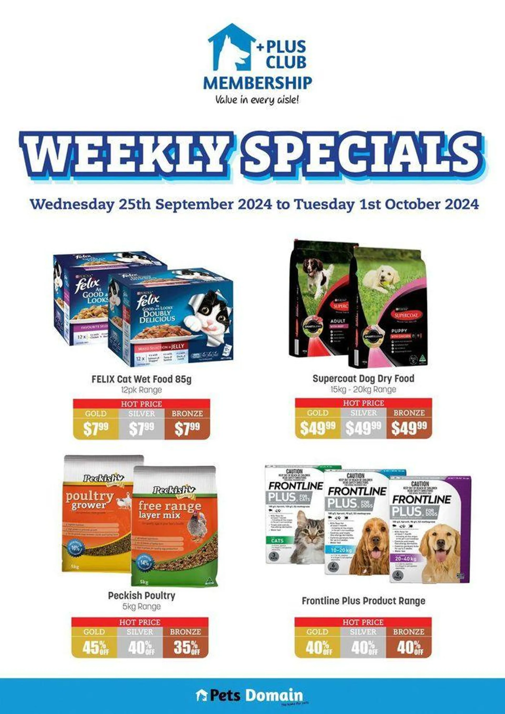 Weekly Specials - Catalogue valid from 25 September to 1 October 2024 - page 1