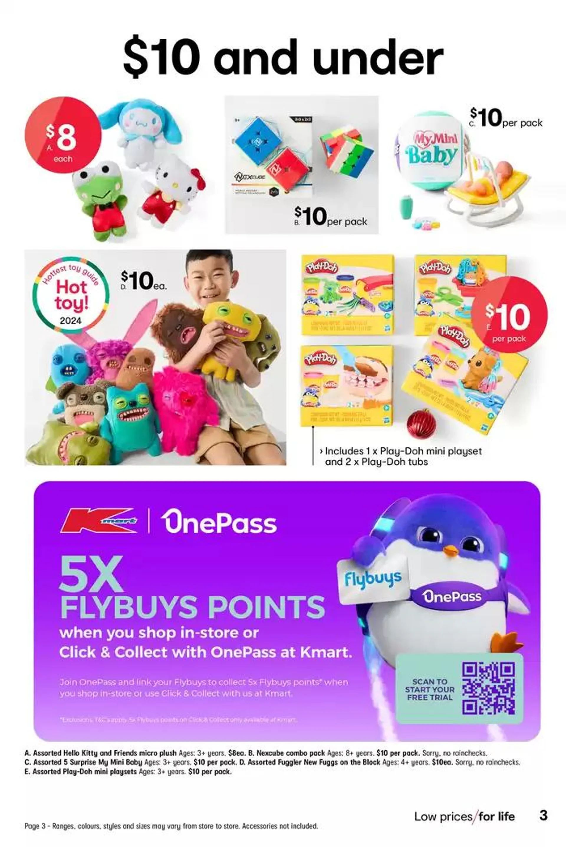 XMAS TOYS - Low prices for life - Catalogue valid from 24 October to 13 November 2024 - page 3