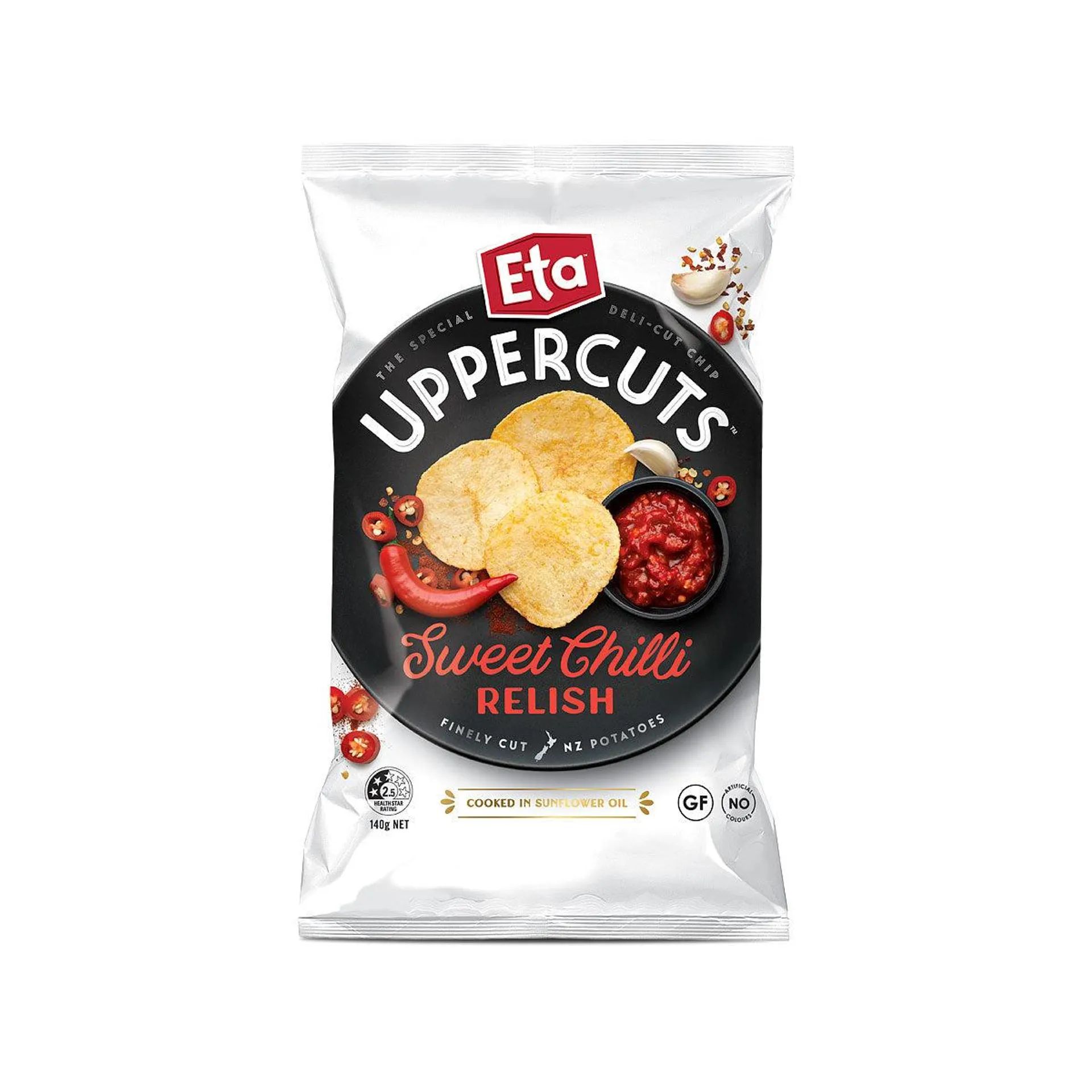 ETA Uppercuts Sweet Chili Relish 140g