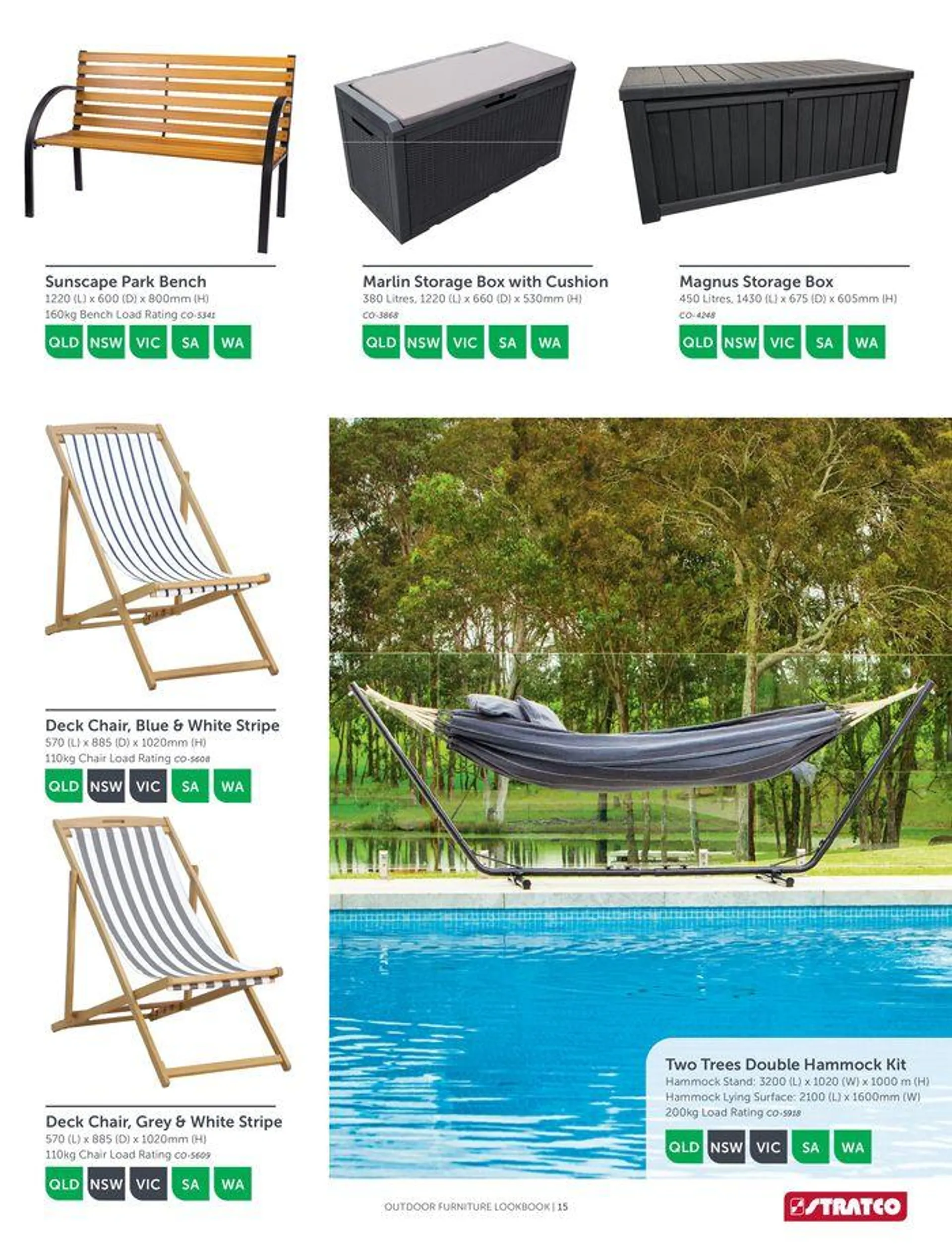 Outdoor Furniture Lookbook - Catalogue valid from 18 September to 18 December 2025 - page 15