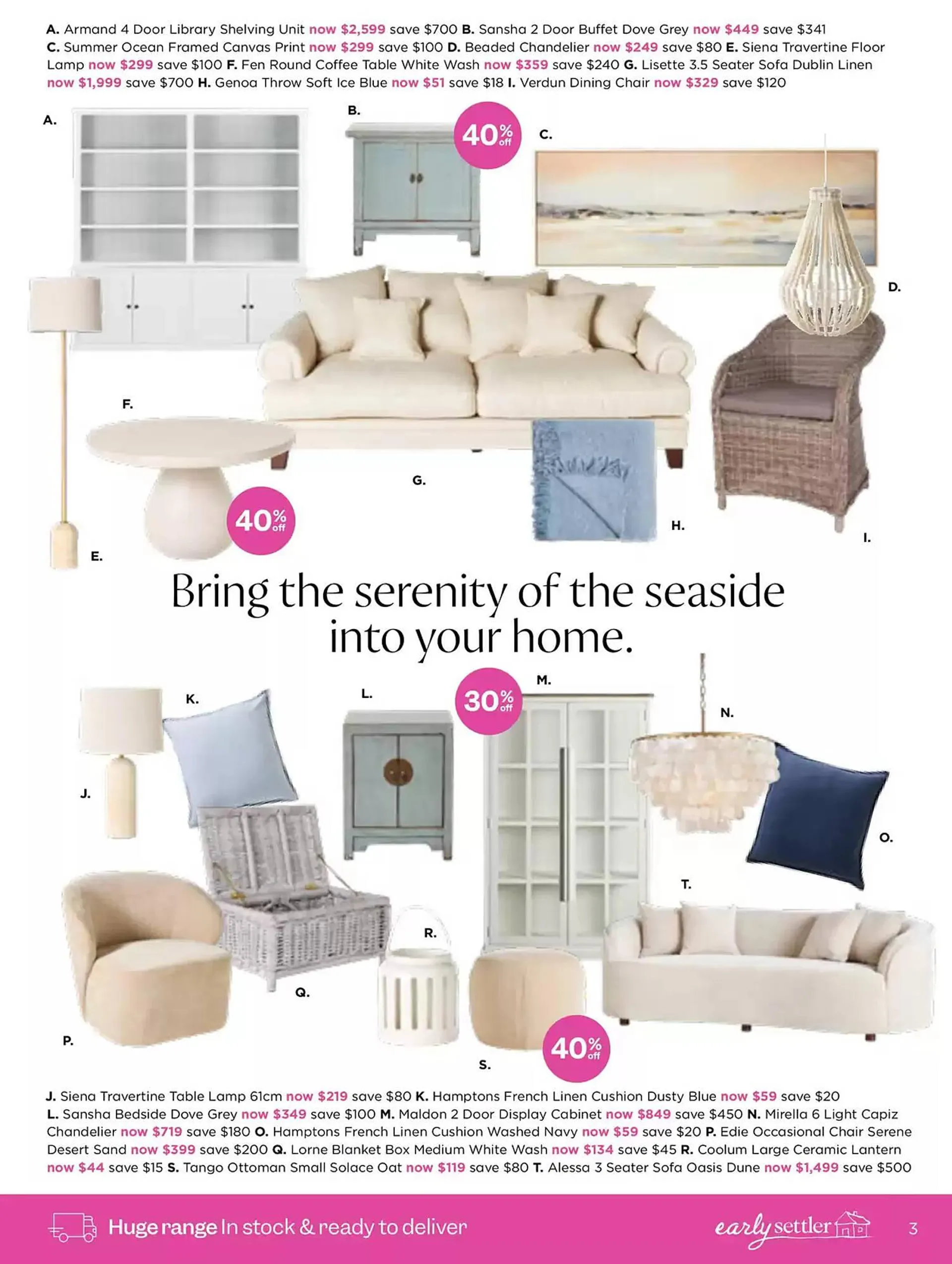 Early Settler catalogue - Catalogue valid from 16 April to 11 May 2025 - page 3