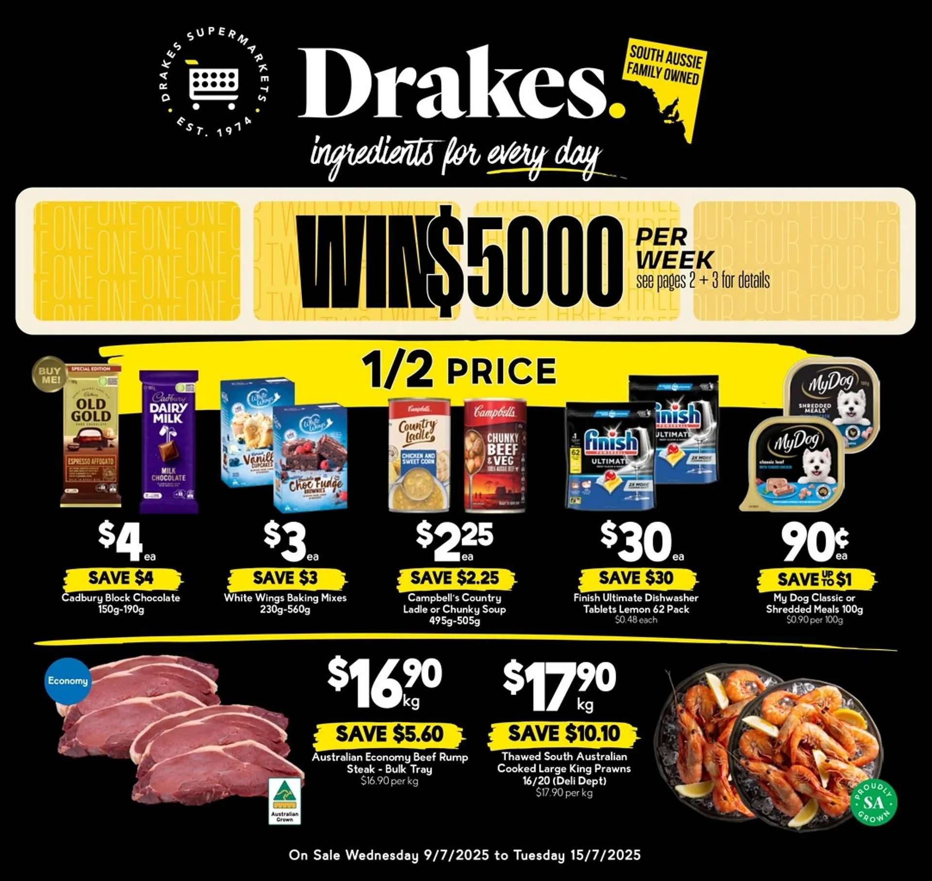 Drakes catalogue - Catalogue valid from 9 July to 15 July 2025 - page 1