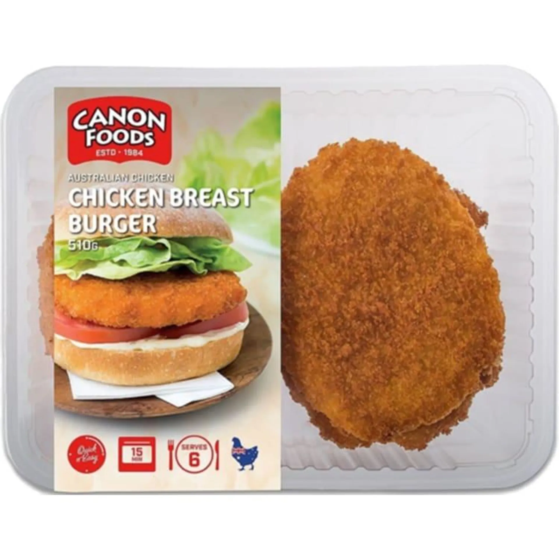 Canon Chicken Burger