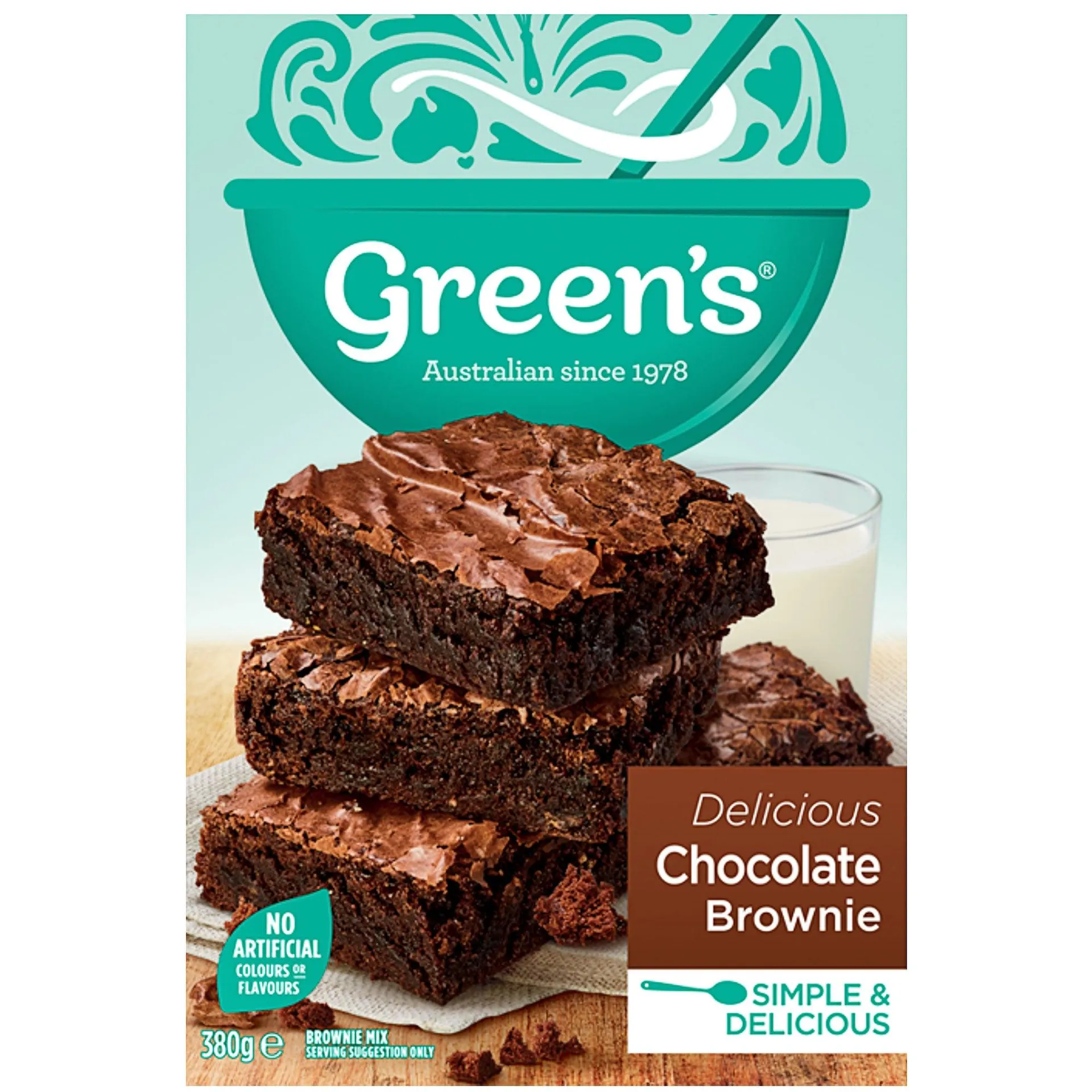 Greens Traditional Brownie Mix 380g