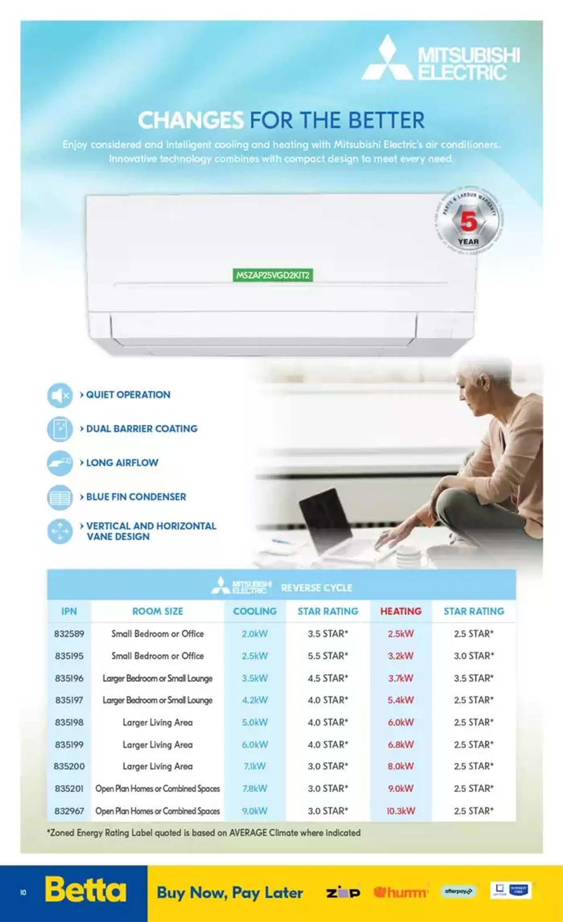 Air Conditioning Buying Guide - Catalogue valid from 1 November to 28 February 2025 - page 10