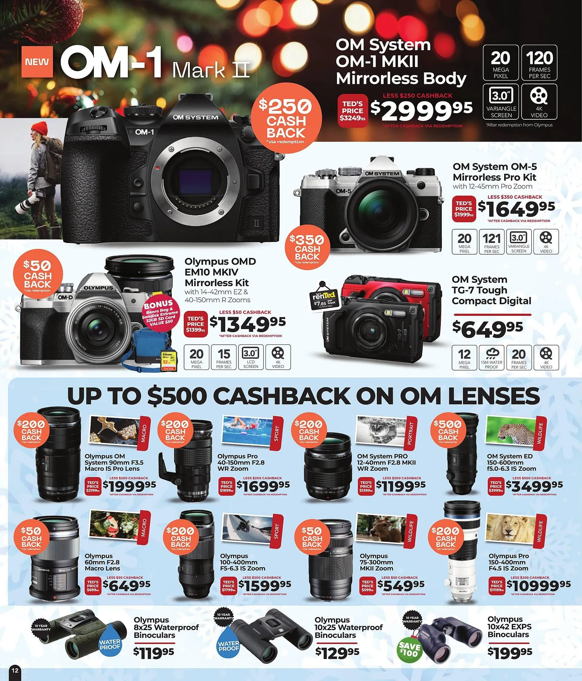 Teds Cameras catalogue - Catalogue valid from 5 December to 20 December 2024 - page 12