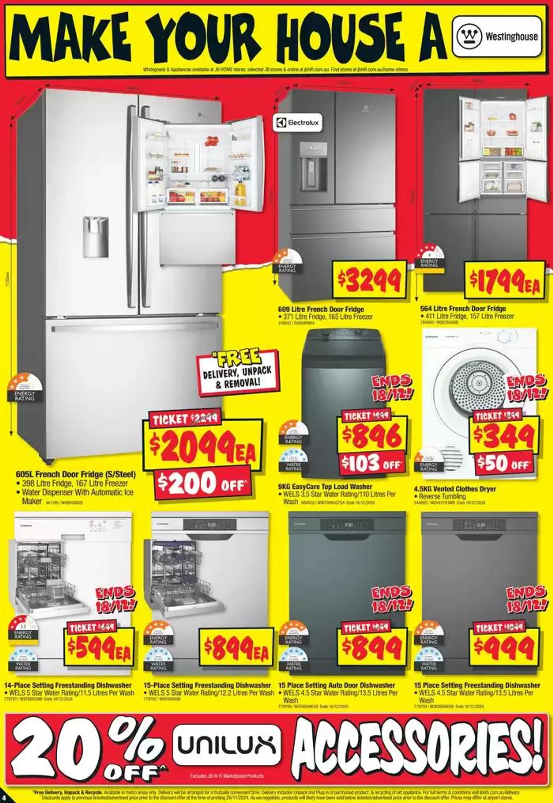 Home Appliance Sellout! - Catalogue valid from 5 December to 24 December 2024 - page 4