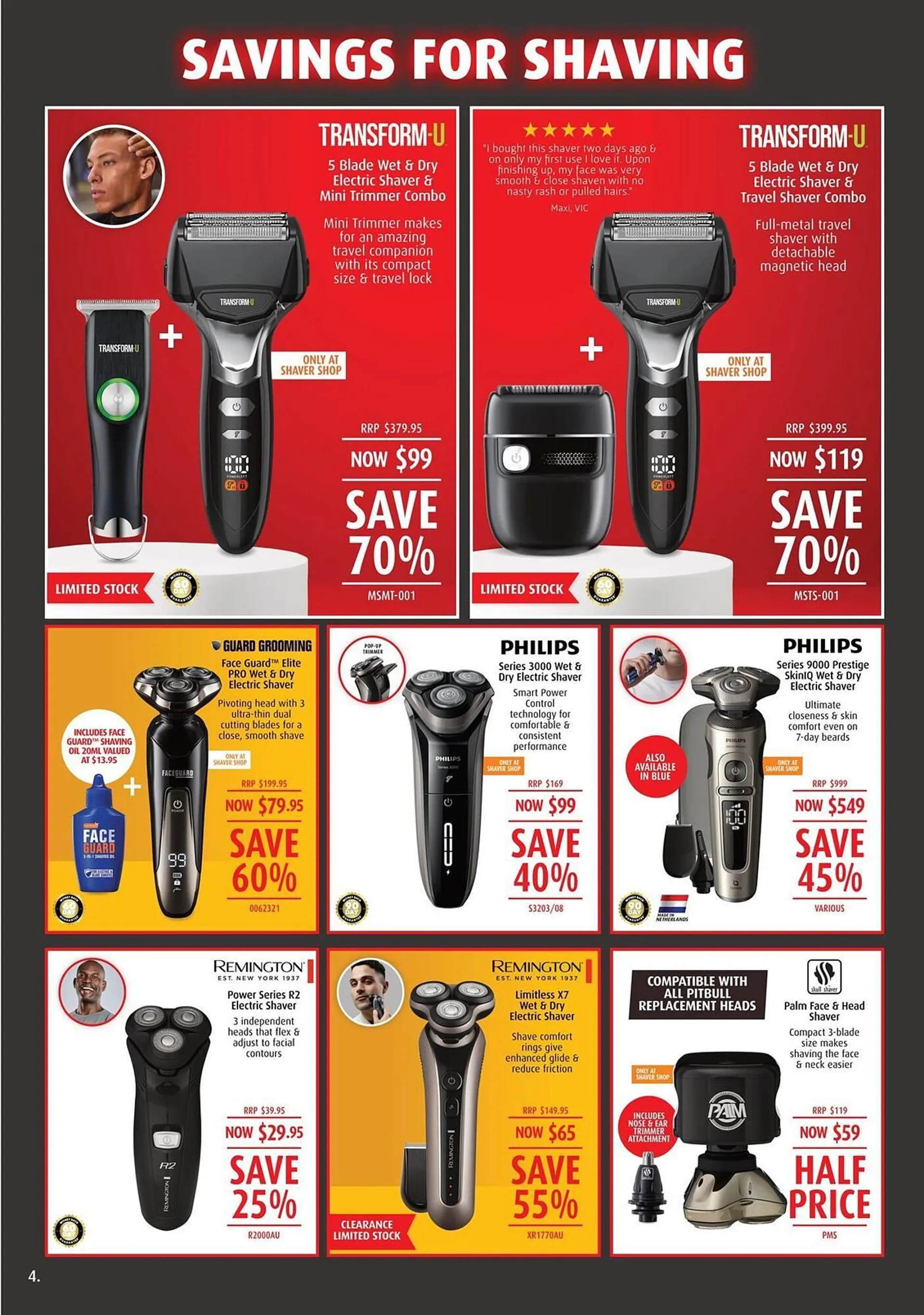 Shaver Shop catalogue - Catalogue valid from 29 May to 1 July 2025 - page 4