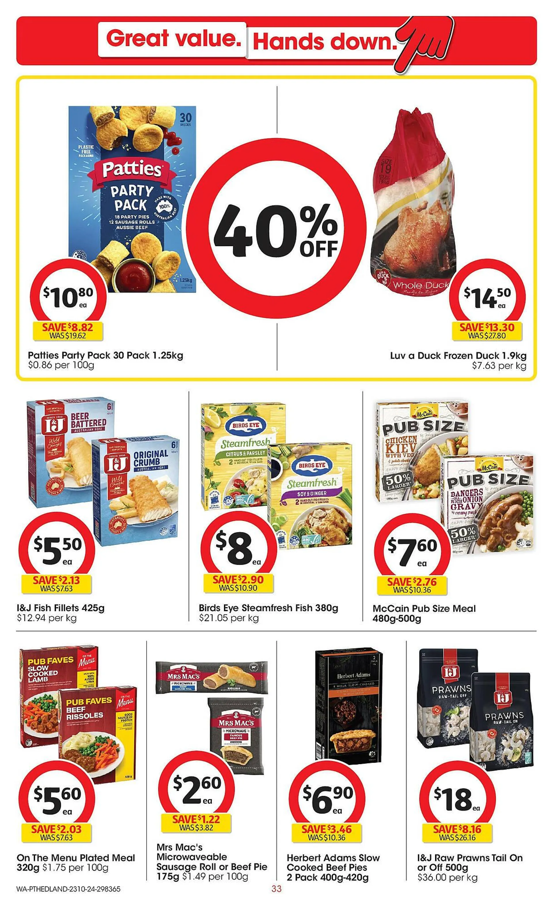 Coles catalogue - Catalogue valid from 23 October to 29 October 2024 - page 33