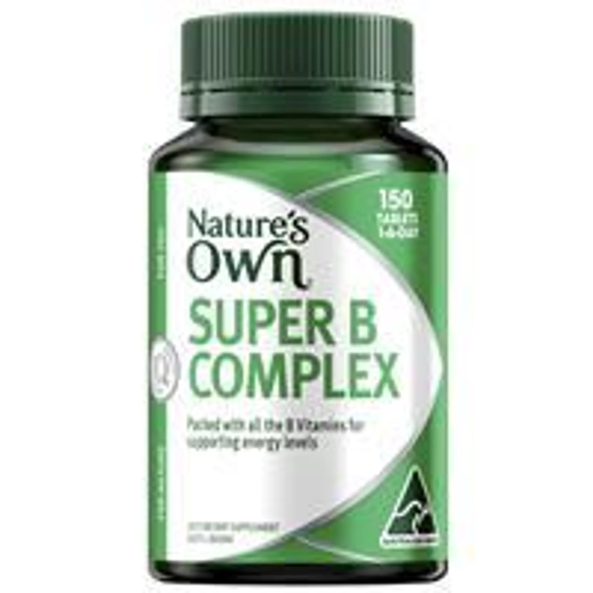 Nature's Own Super Vitamin B Complex with Biotin, B3, B6 & B12 for Energy 150 Tablets