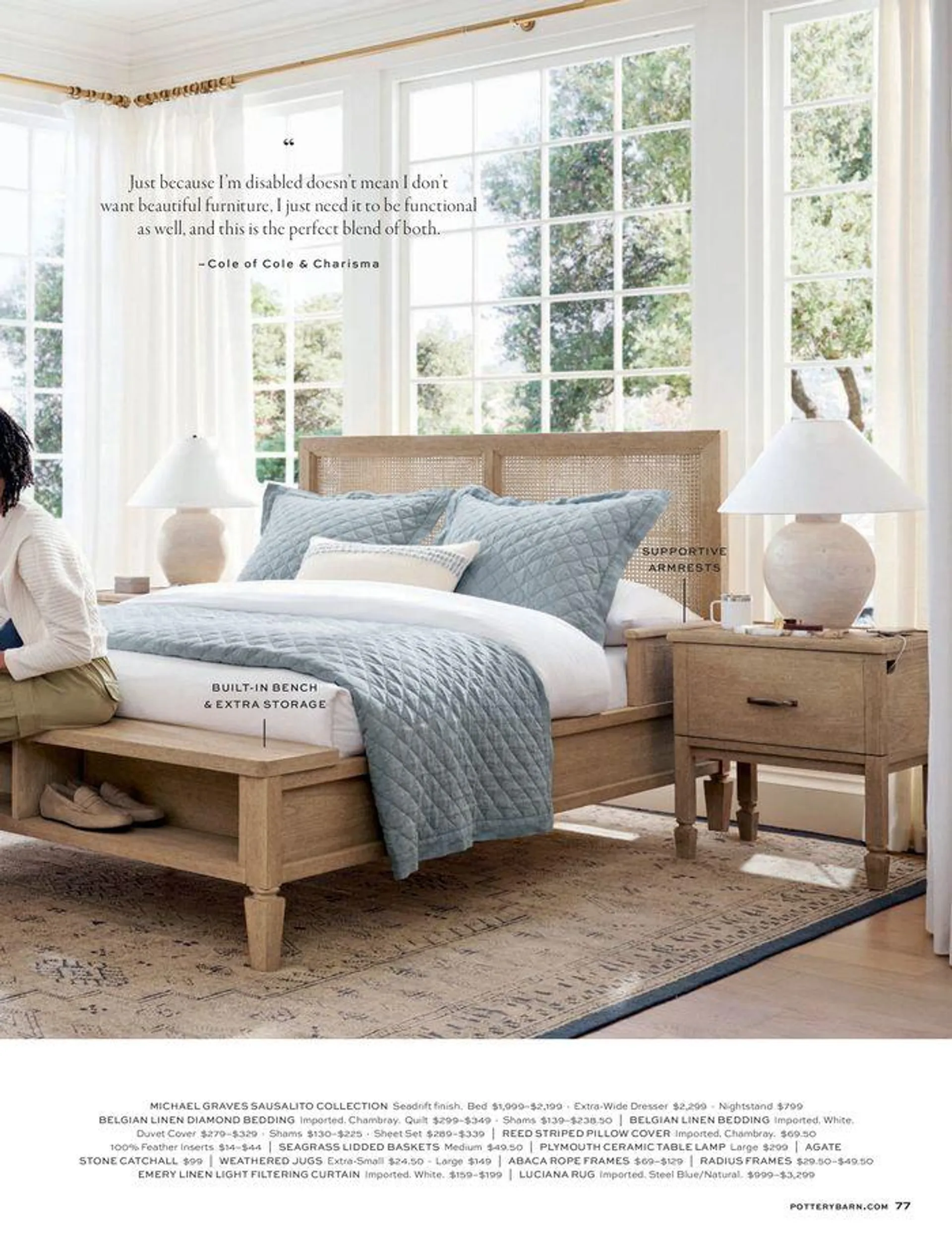 Pottery Barn Fall 2024 from September 2 to November 30 2024 - flyer page 77