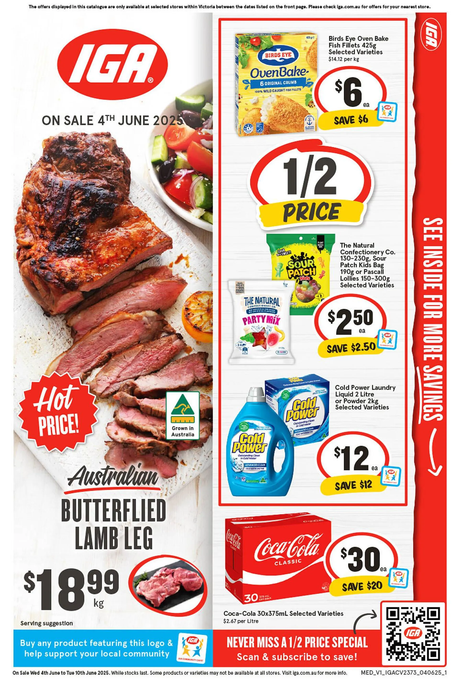IGA catalogue - Catalogue valid from 4 June to 10 June 2025 - page 1