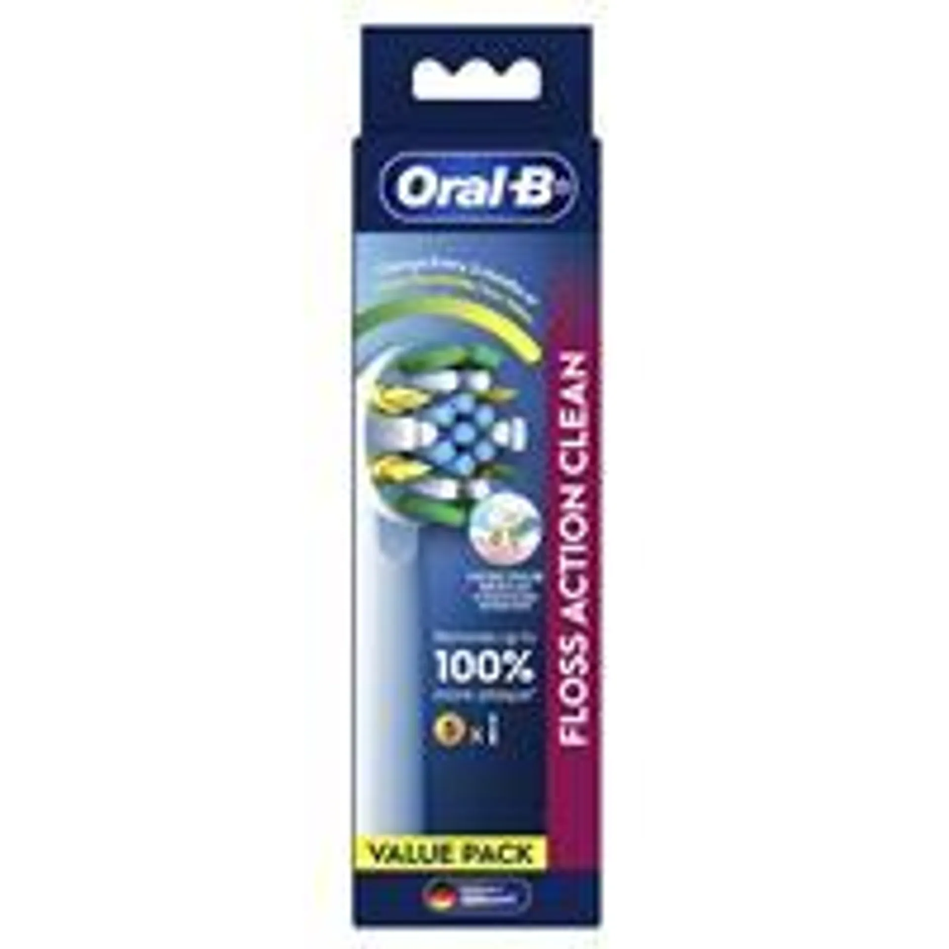 Oral B Power Toothbrush Floss Action Refills 5 Pack