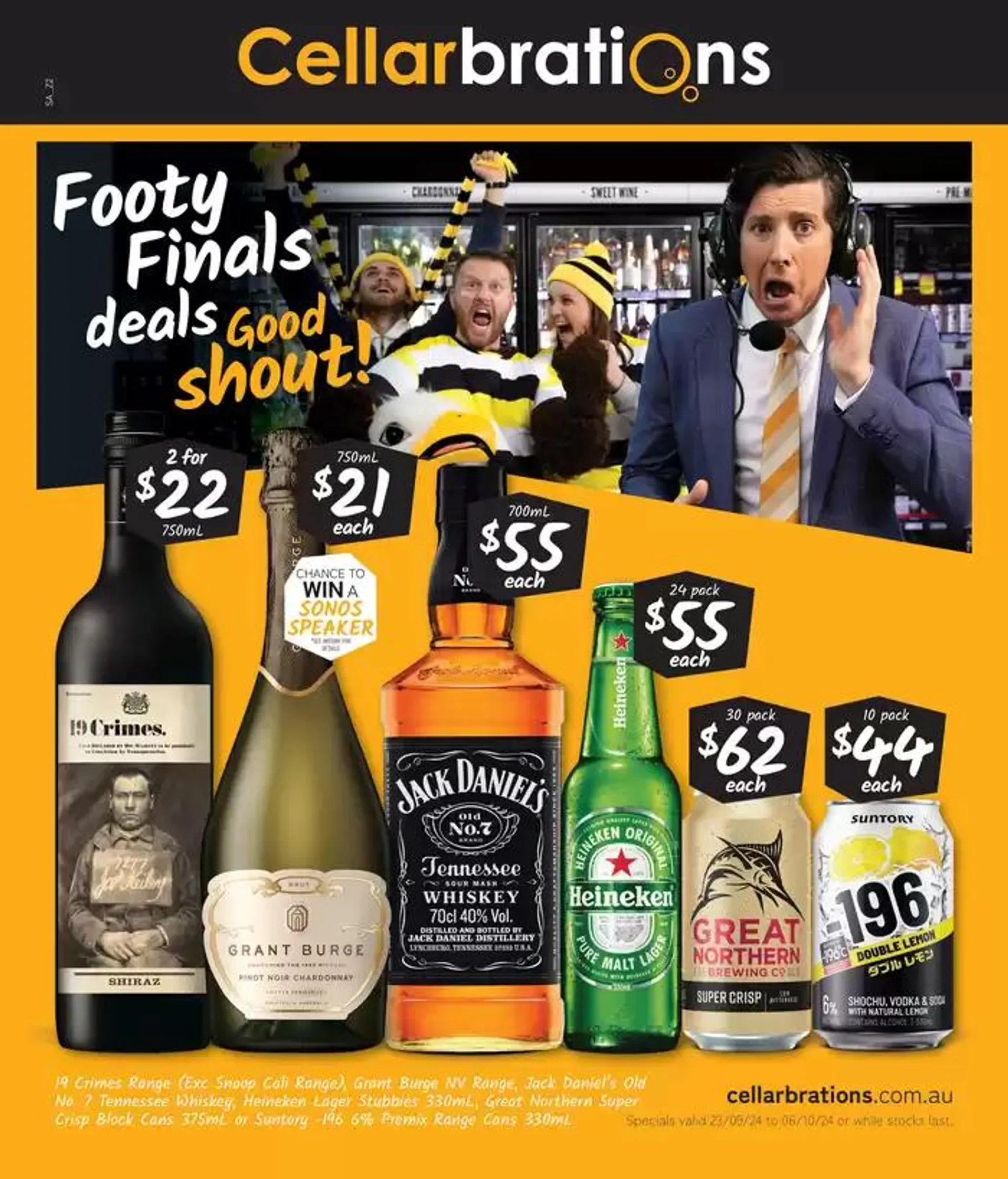 Footy Final Deals, Good Shout! 23/09 - 1