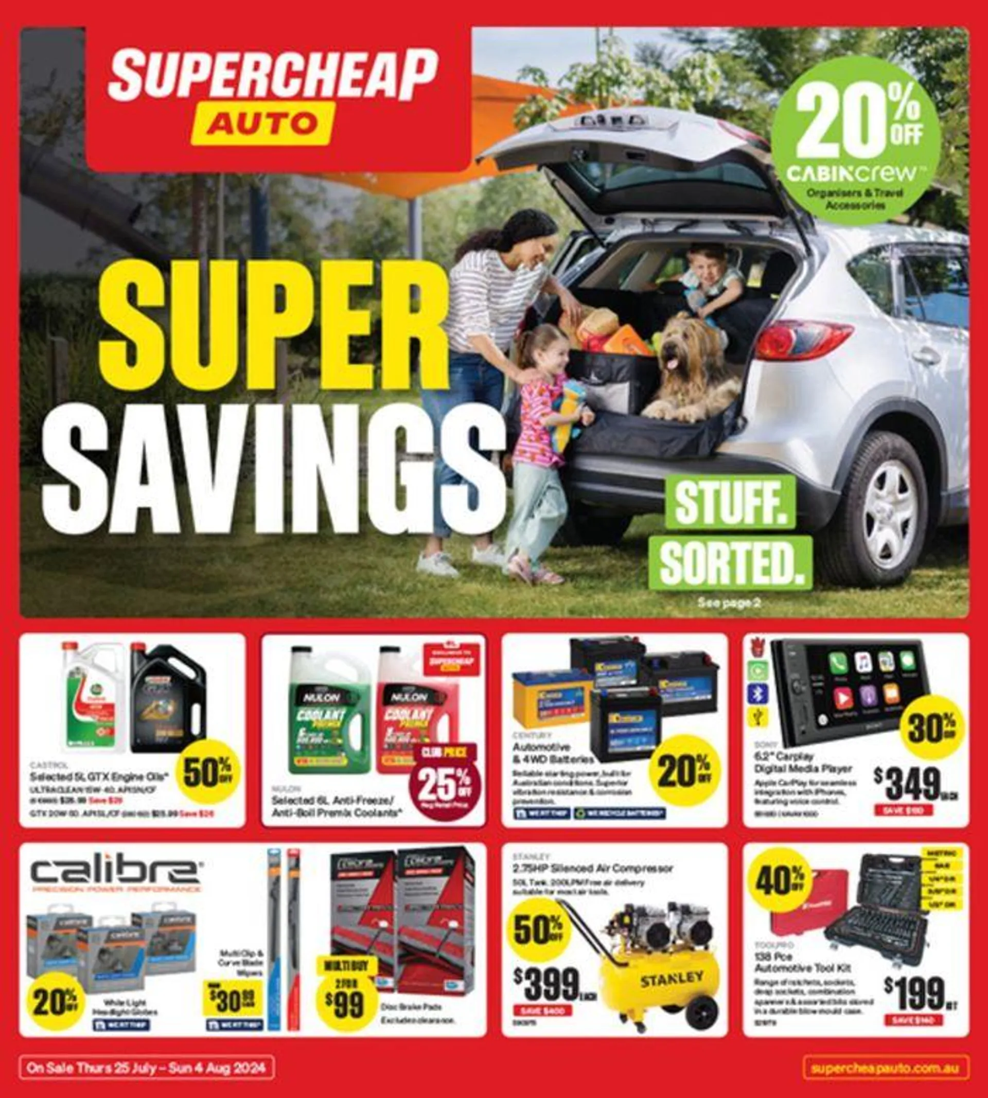 Super Savings - Catalogue valid from 25 July to 4 August 2024 - page 1