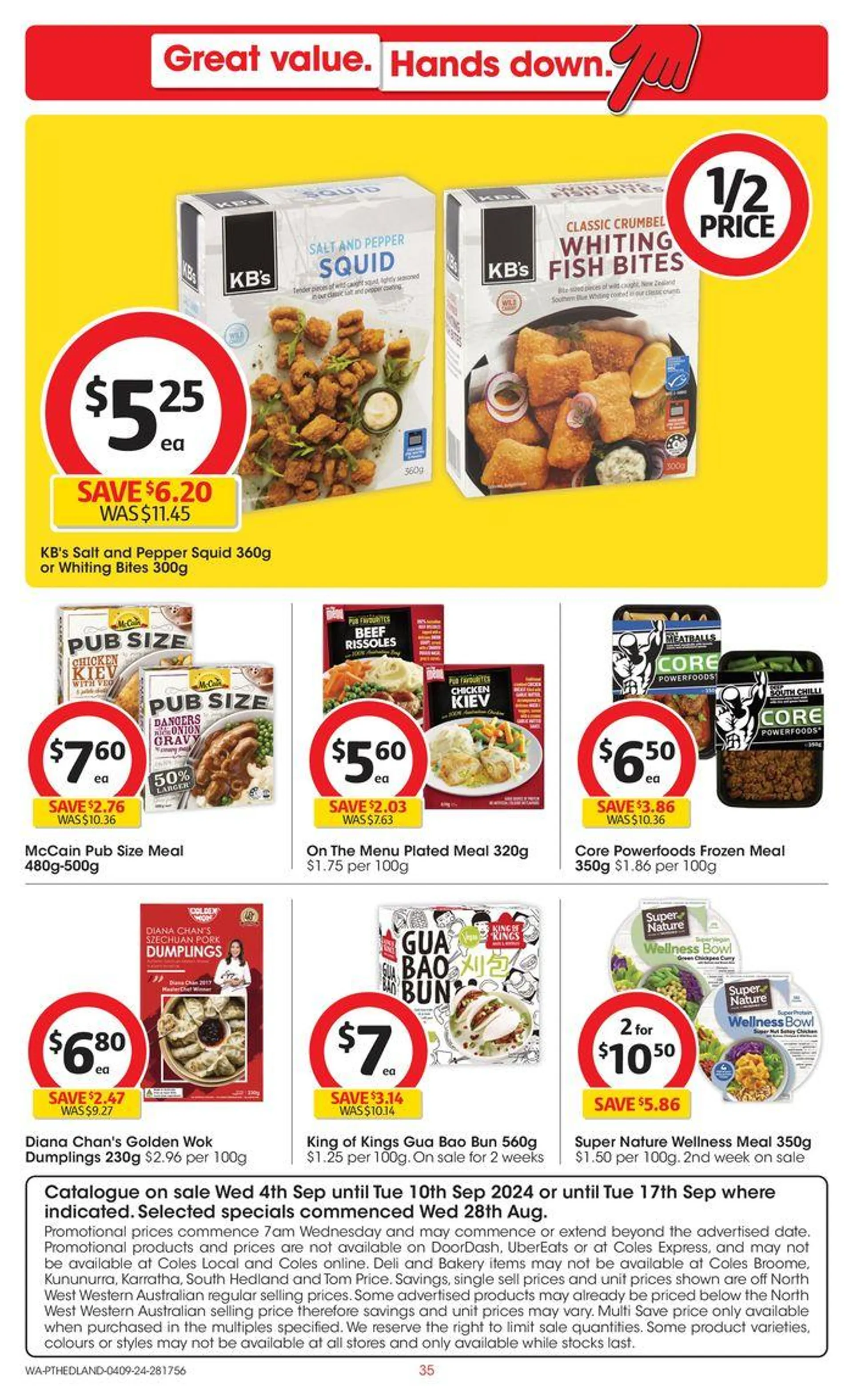 Great Value. Hands Down. - 4th September - Catalogue valid from 4 September to 10 September 2024 - page 35