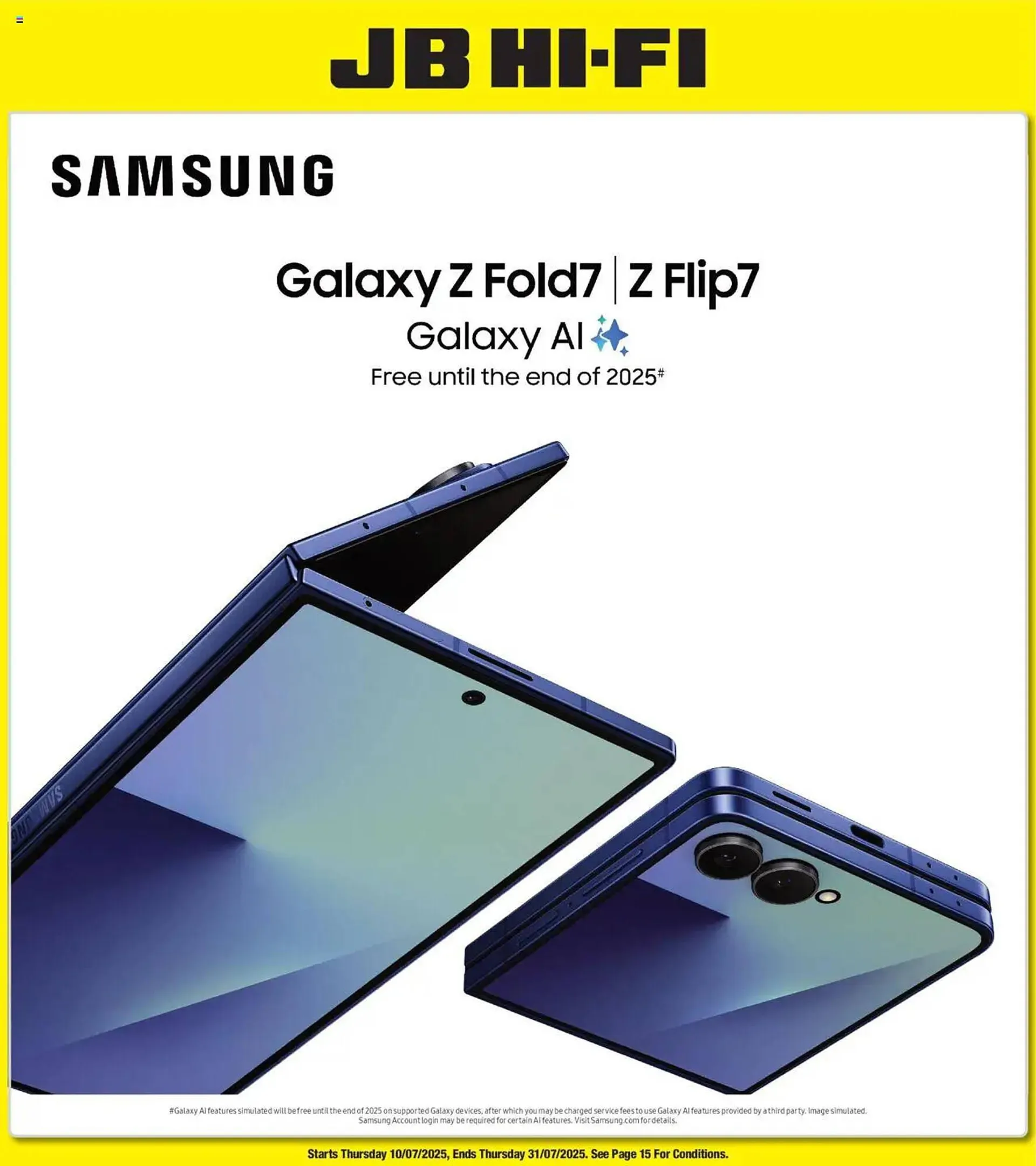 JB Hi-Fi catalogue - Catalogue valid from 10 July to 31 July 2025 - page 1