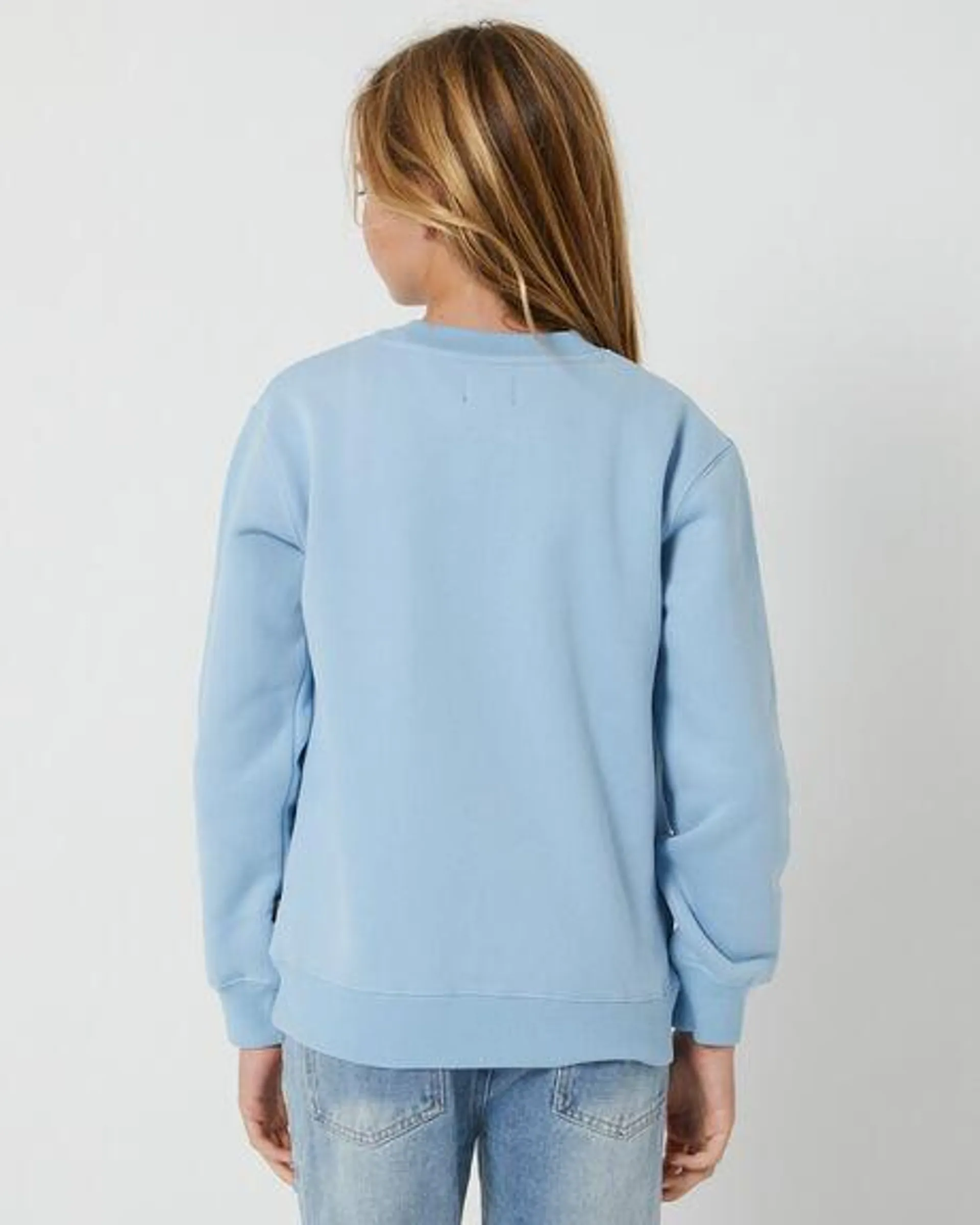 Girls Fleece Crew - Teens